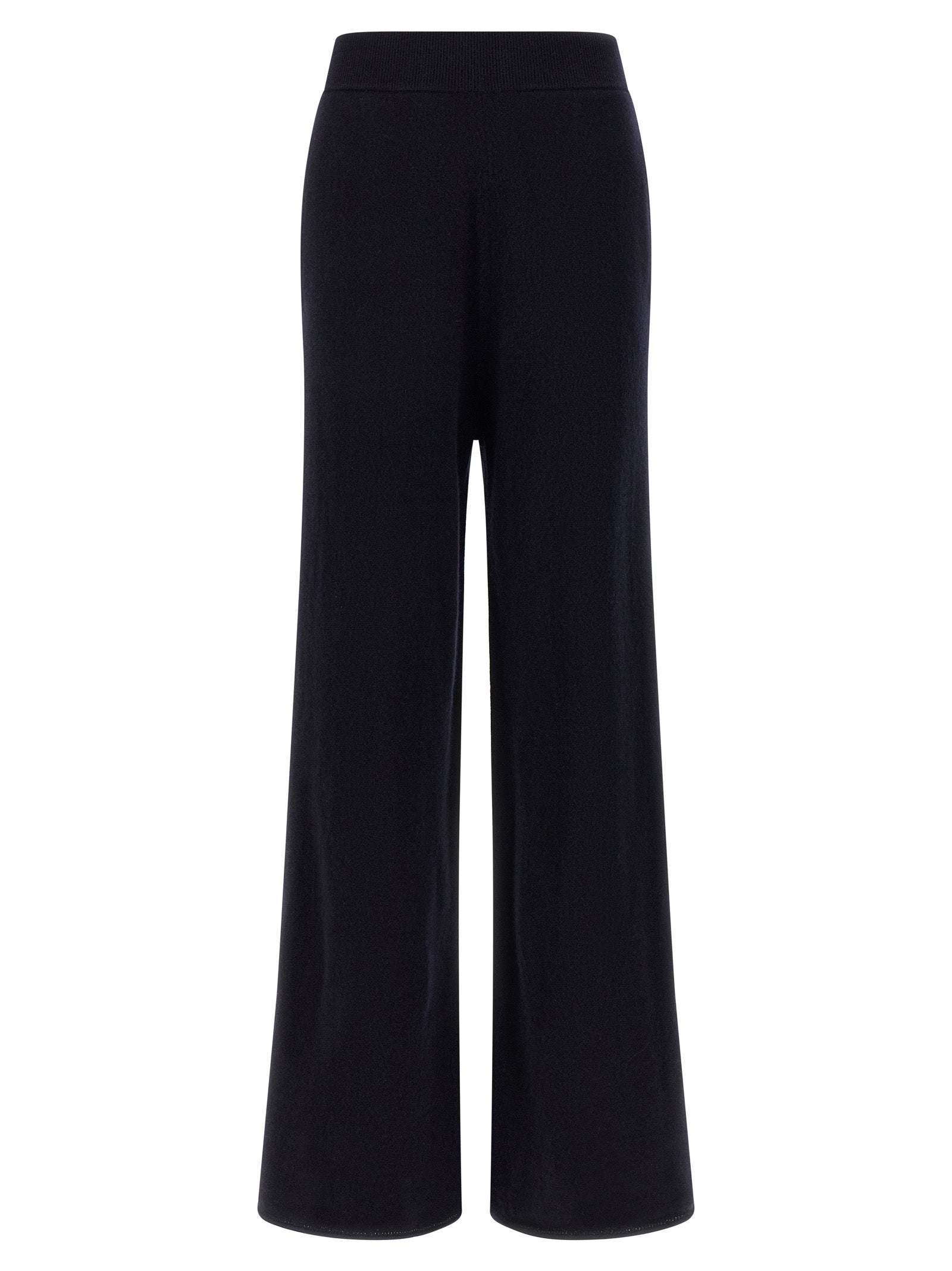 Max Mara Blaue Kaschmir-Freizeithose