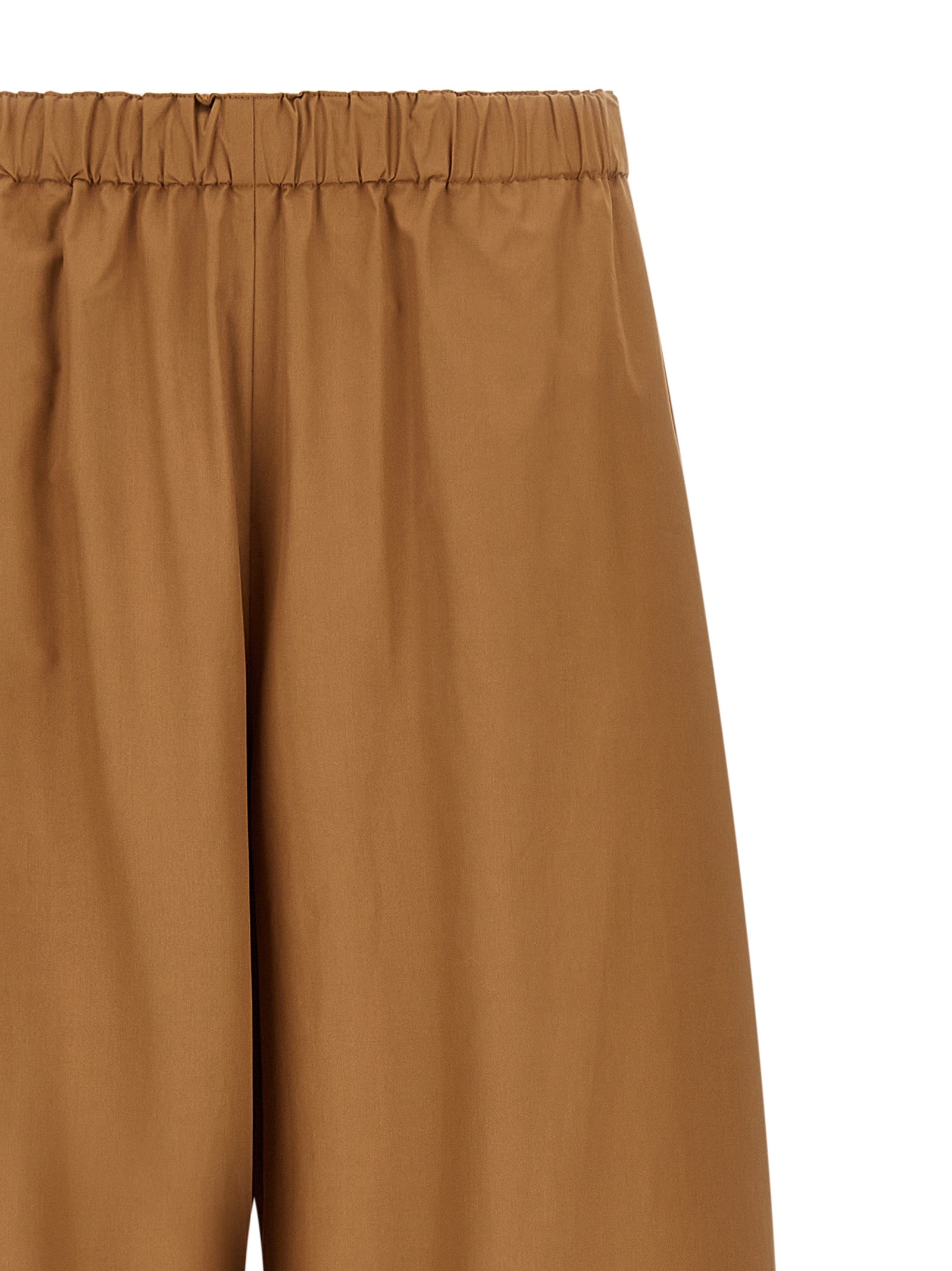 Fabiana Filippi Braune Baumwollhose für die Freizeit