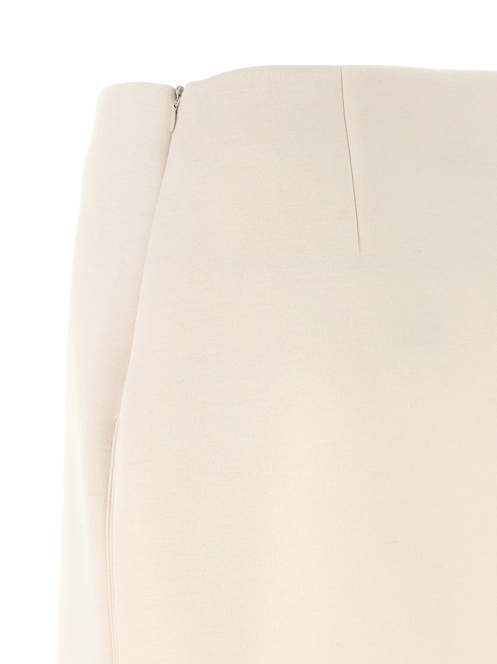 Fabiana Filippi Beige Modal Maxirock