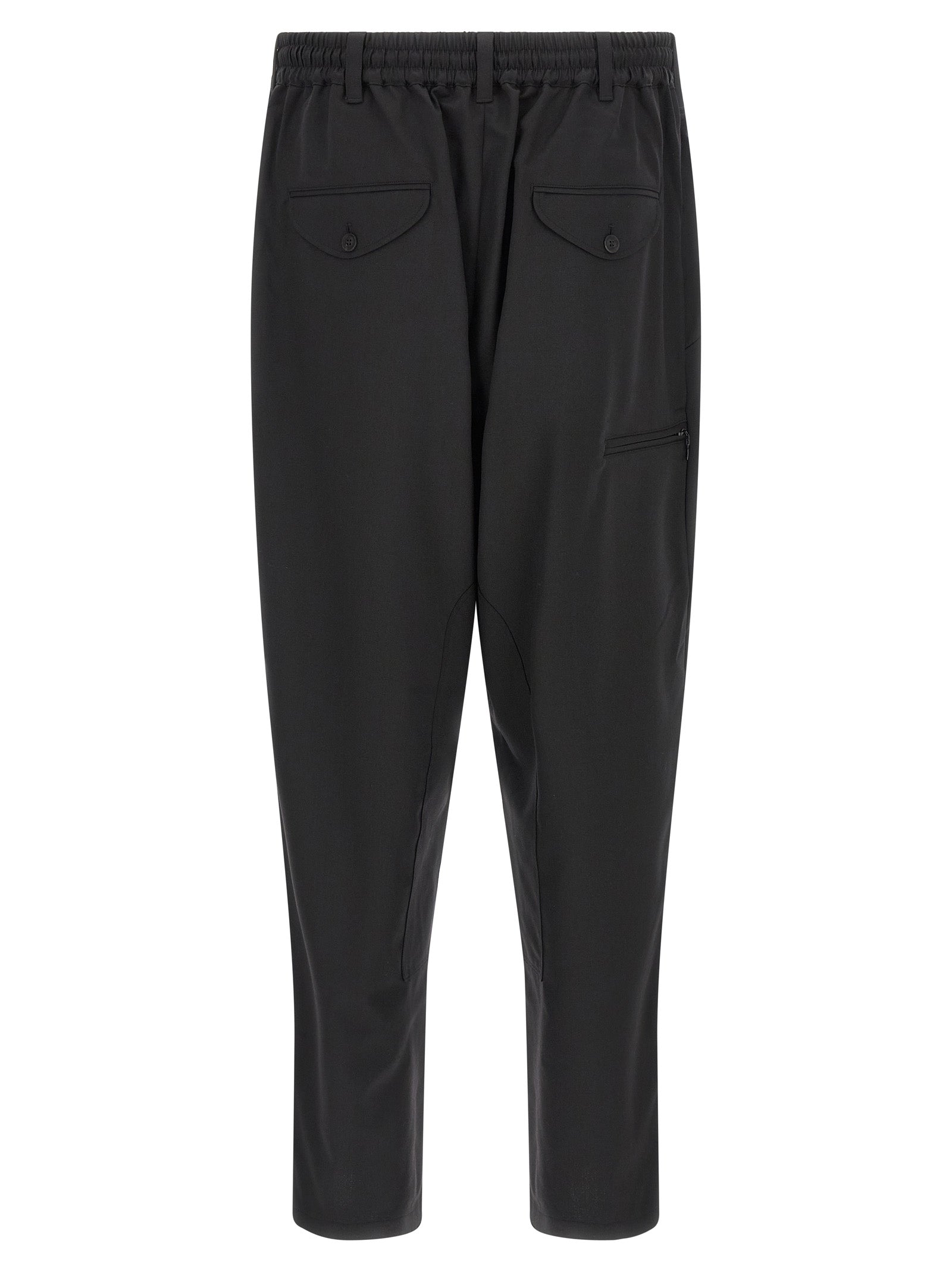 Y-3 Schwarze Freizeithose aus Polyester