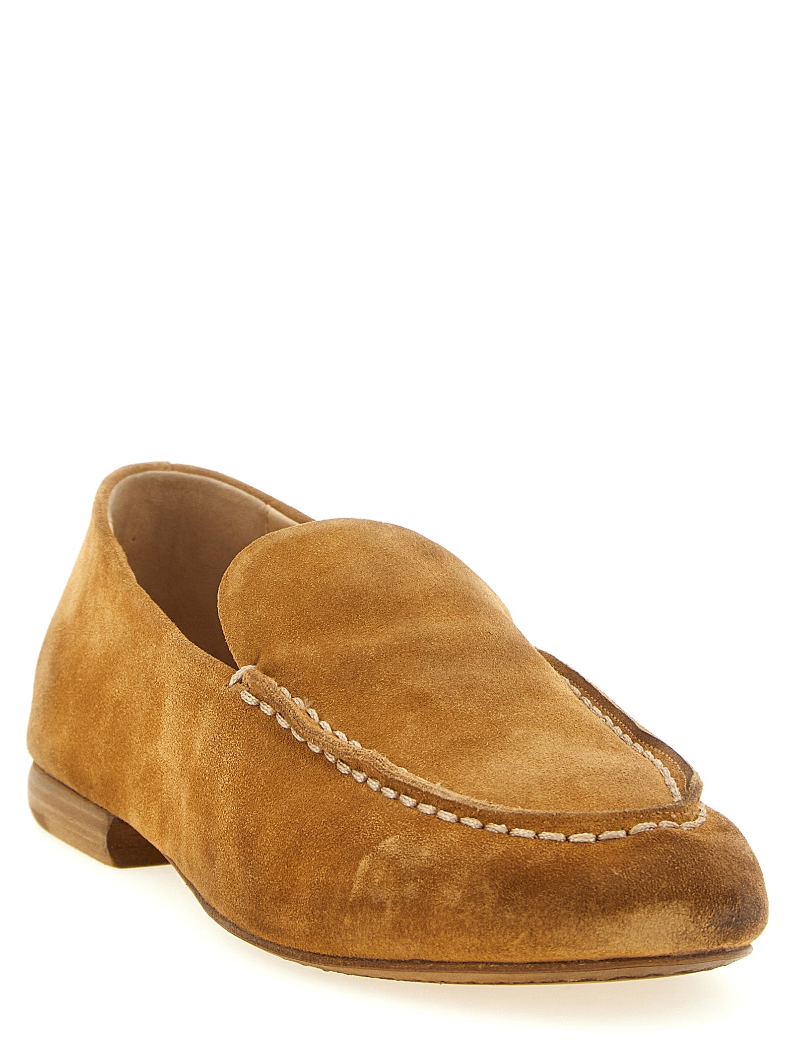 Marsell Braune Kalbsleder-Slipper