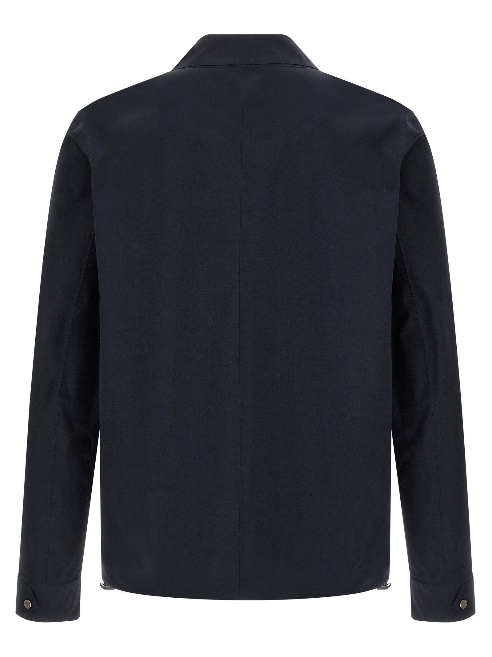 Herno Blaue Shell-Jacke aus Polyamid