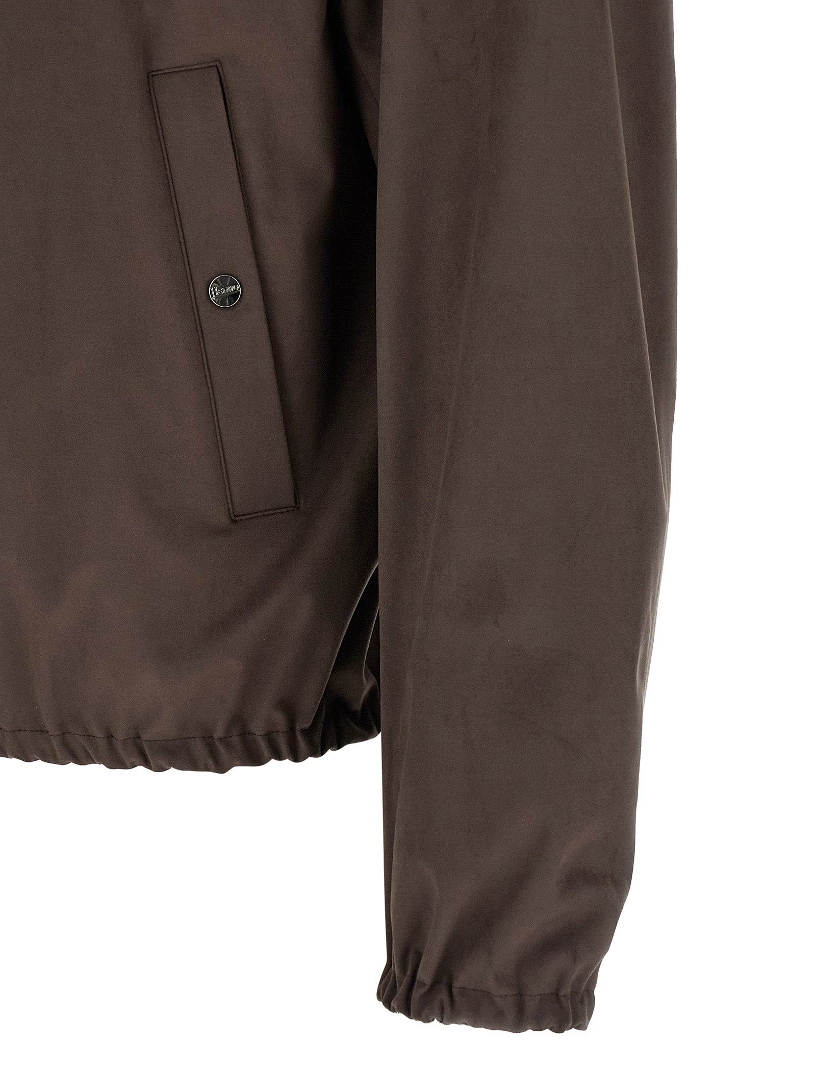 Herno Braune Polyester-Jacke