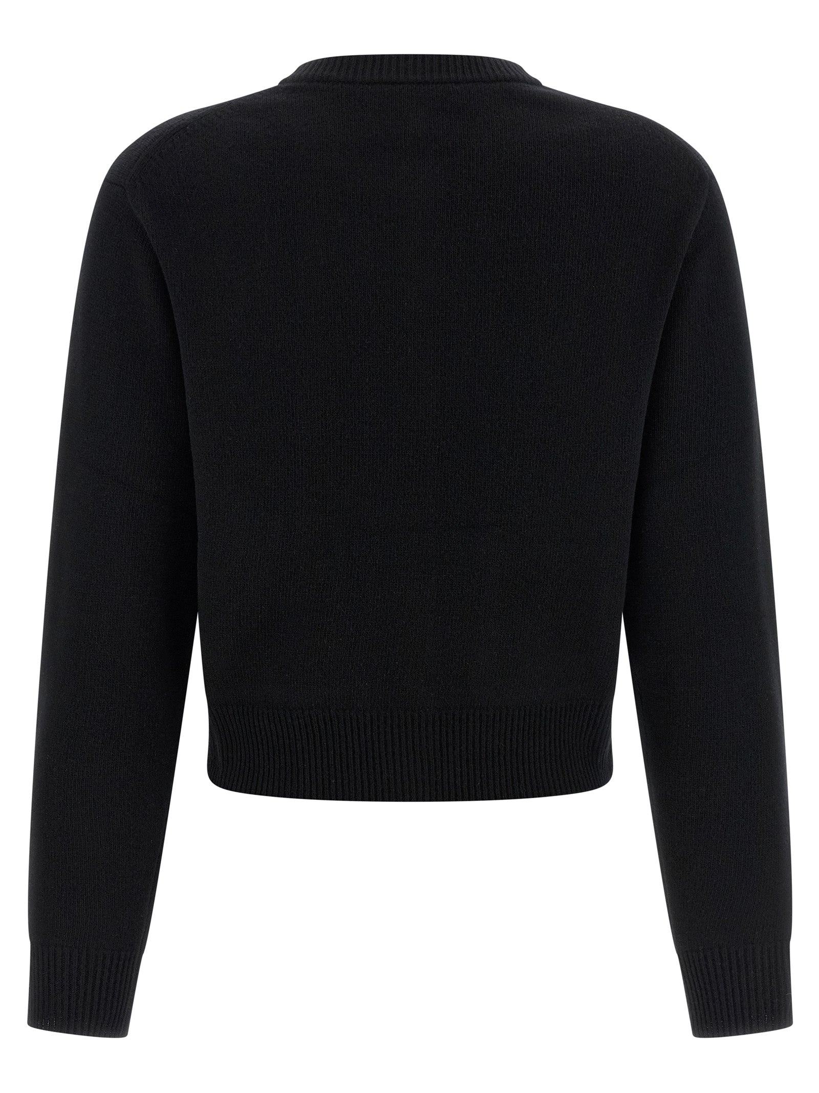 Chloé Schwarzer Wollcardigan