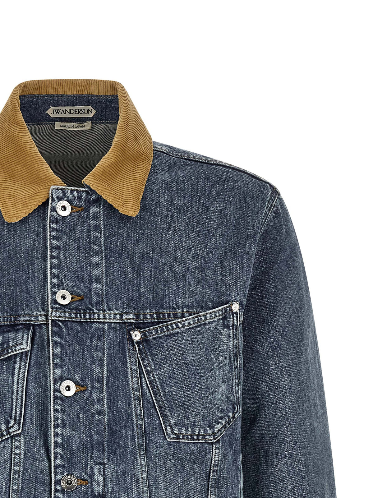 J.W.Anderson Blaue Jeansjacke aus Baumwolle