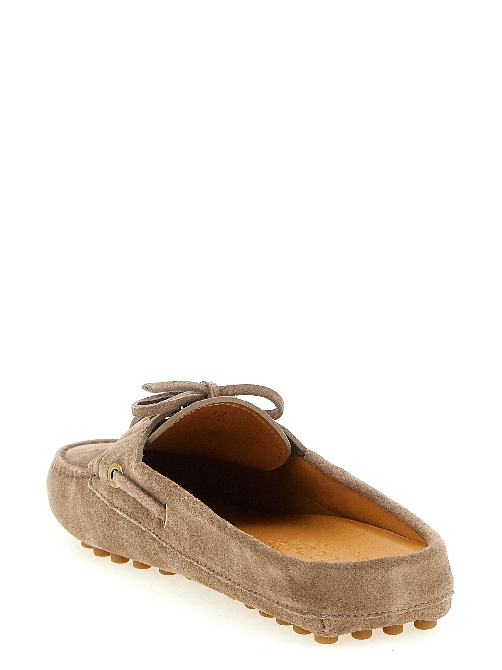 Tod's Beige Kalbsleder Ballerinas