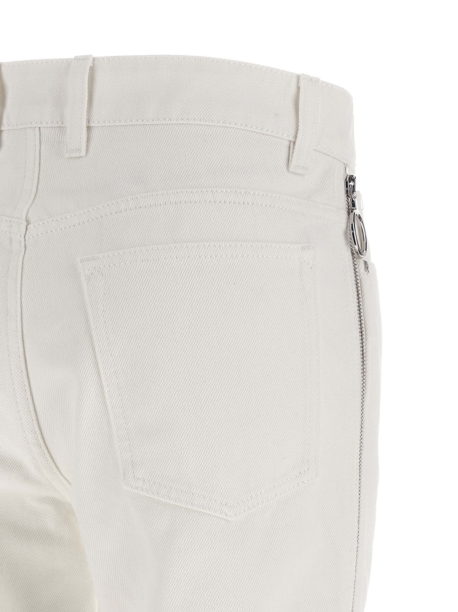 Paco Rabanne Weiße Baumwoll-Jeans Denim
