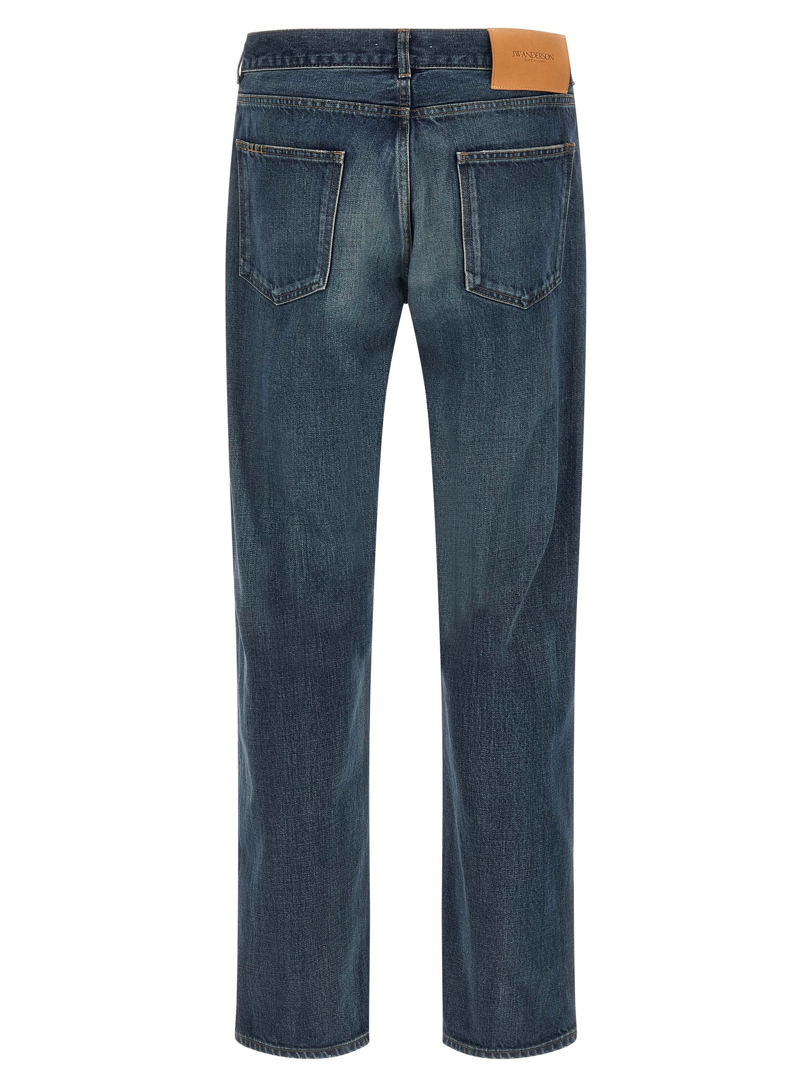 J.W.Anderson Blaue Jeans aus Baumwolle im geraden Schnitt