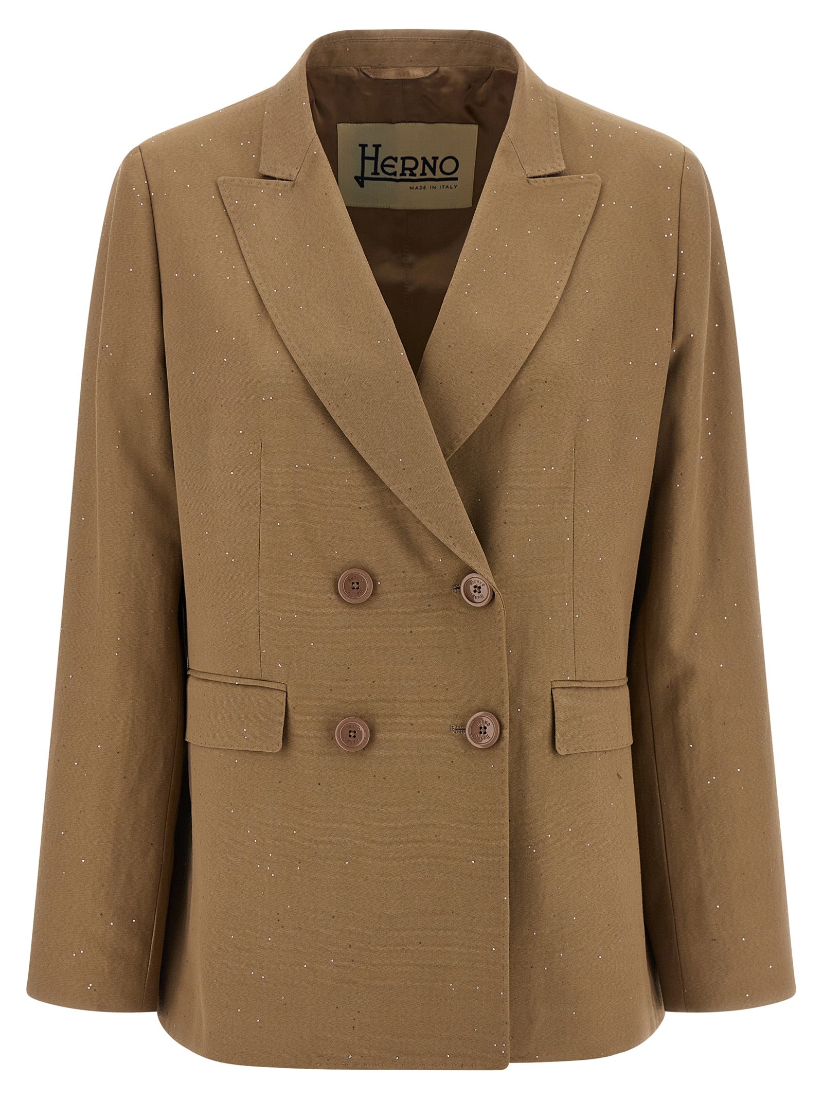 Herno Beige Viscose Blazer