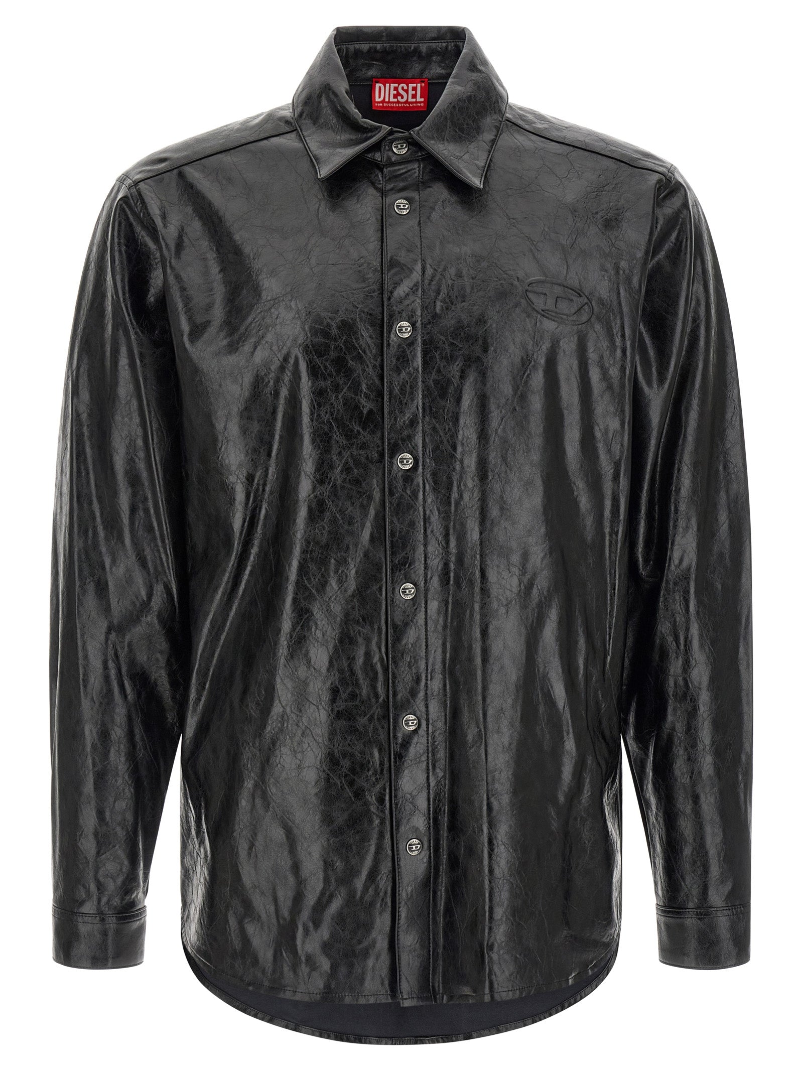 Diesel Schwarze Viskosebluse