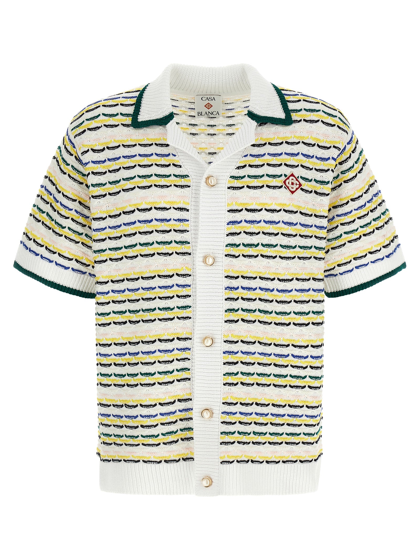 Casablanca Mehrfarbige Baumwollbluse