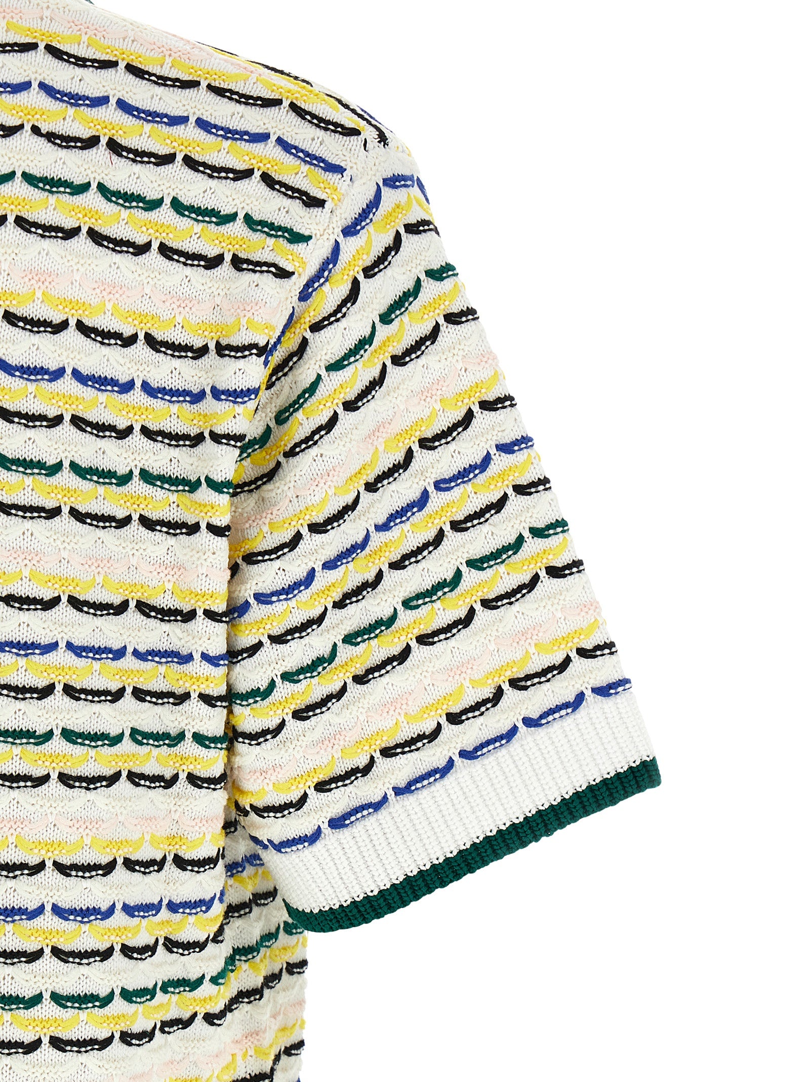 Casablanca Mehrfarbige Baumwollbluse