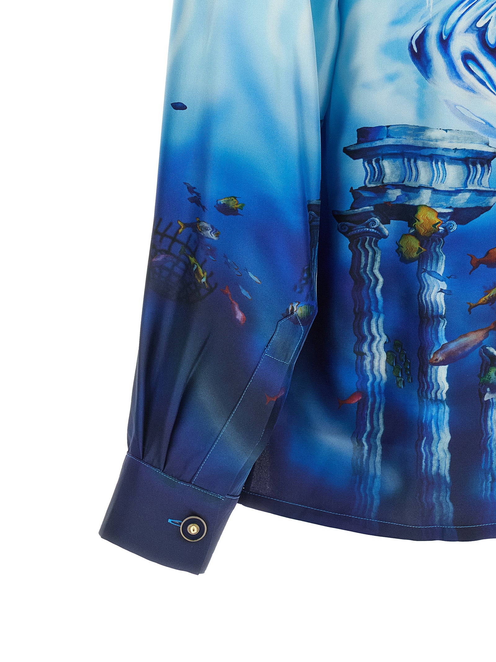 Casablanca Mehrfarbige Seidenbluse