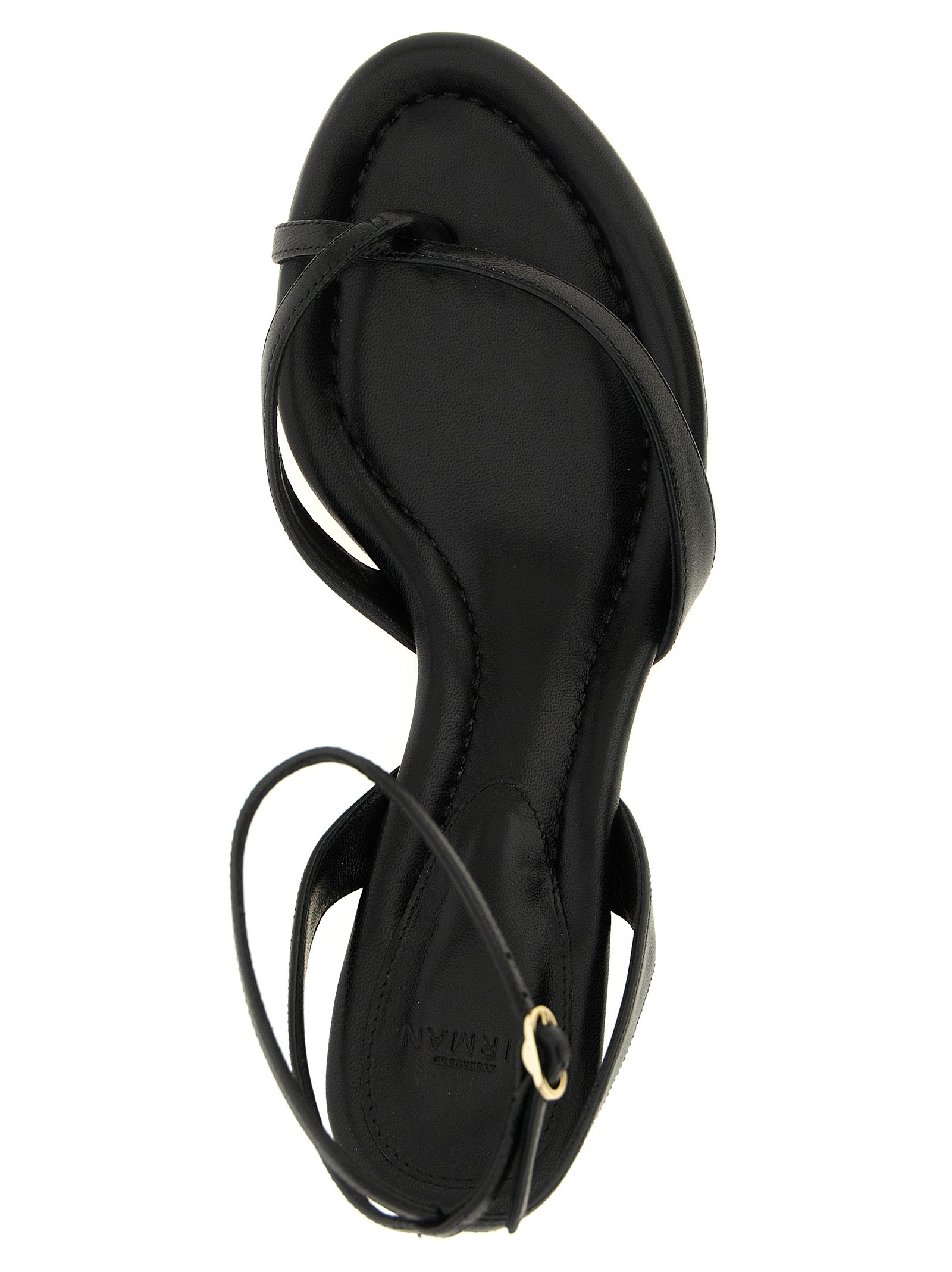 Alexandre Birman Schwarze Rindsleder-Stiletto-Sandalen