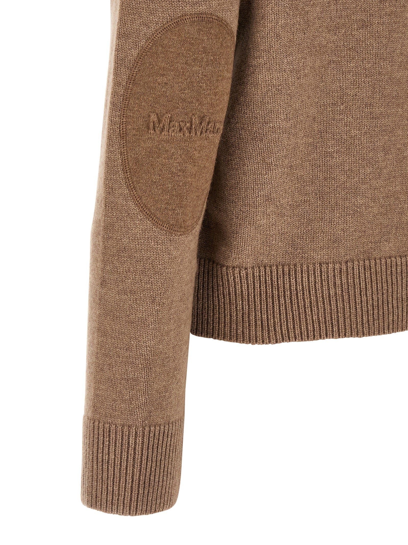 'S Max Mara Brauner Wollcardigan