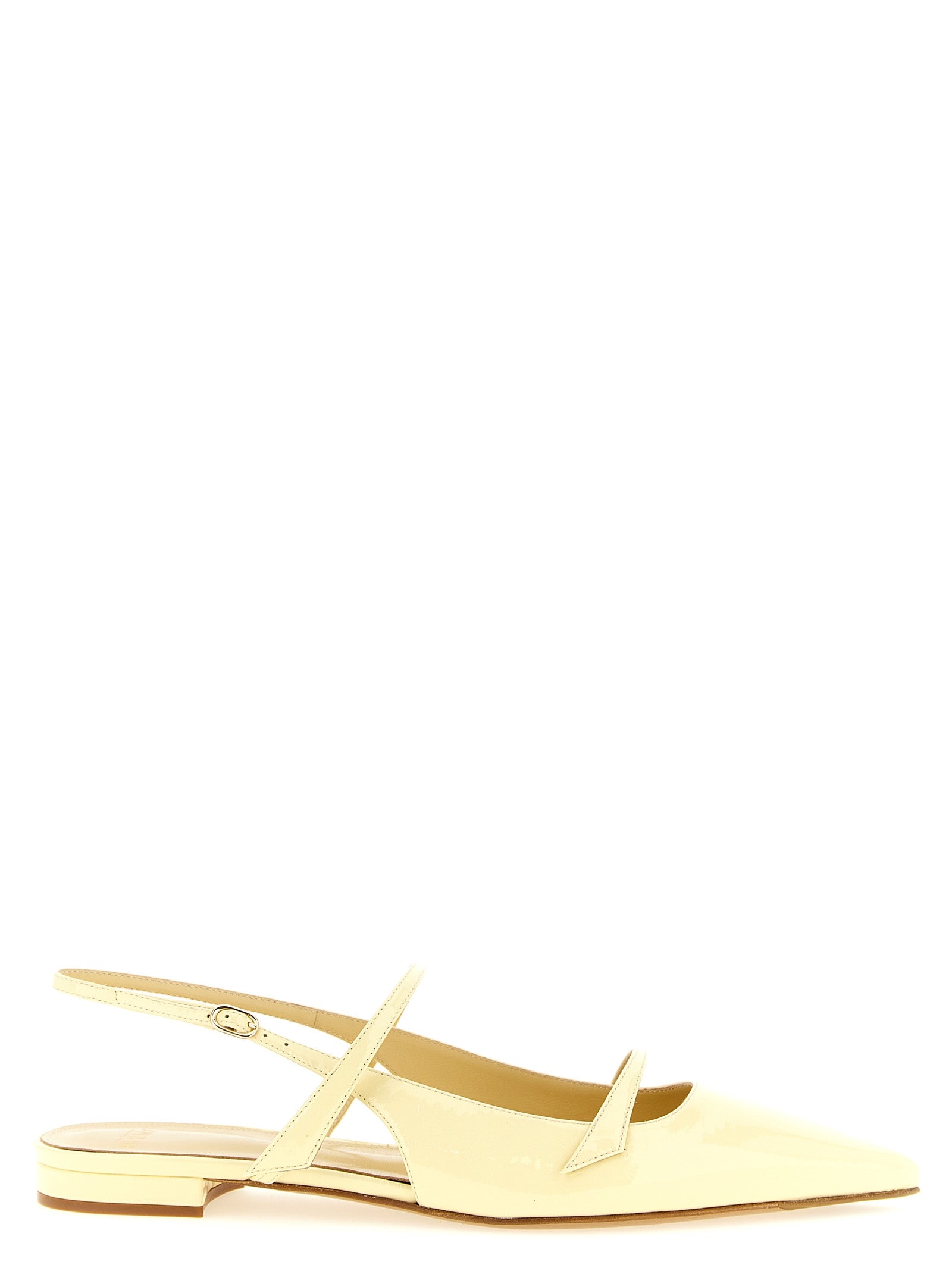 Alexandre Birman Zweifarbige Ballerinas aus Rindsleder