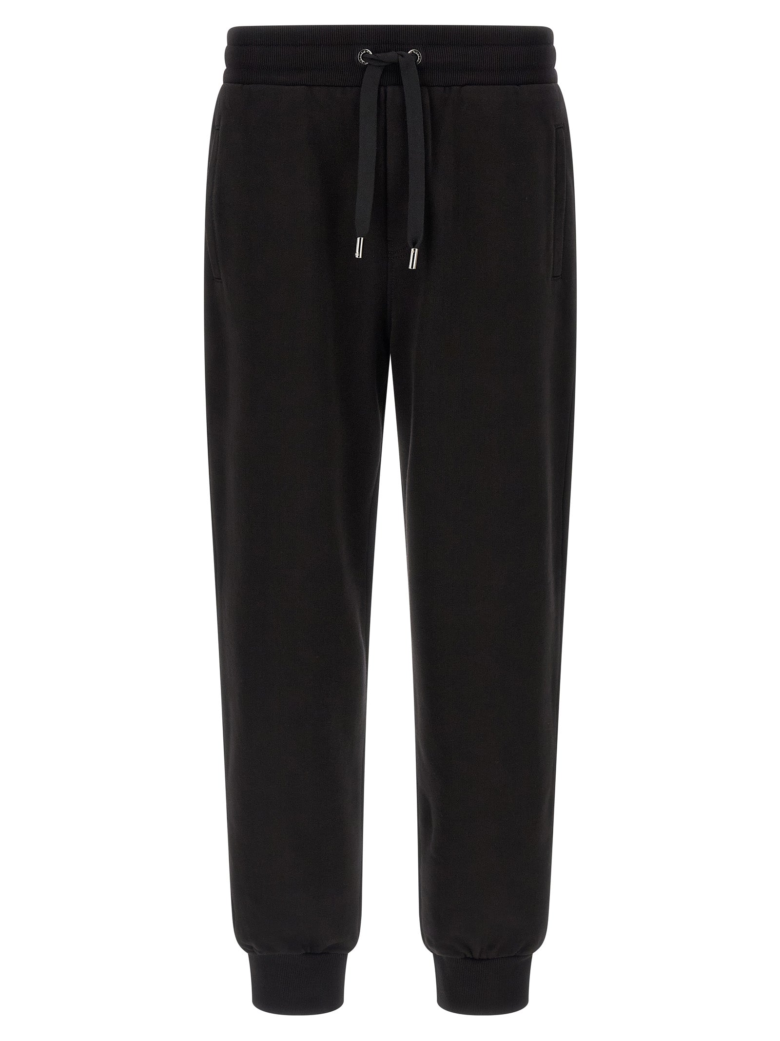 Dolce & Gabbana Schwarze Baumwoll-Jogginghose (Trainingshose)