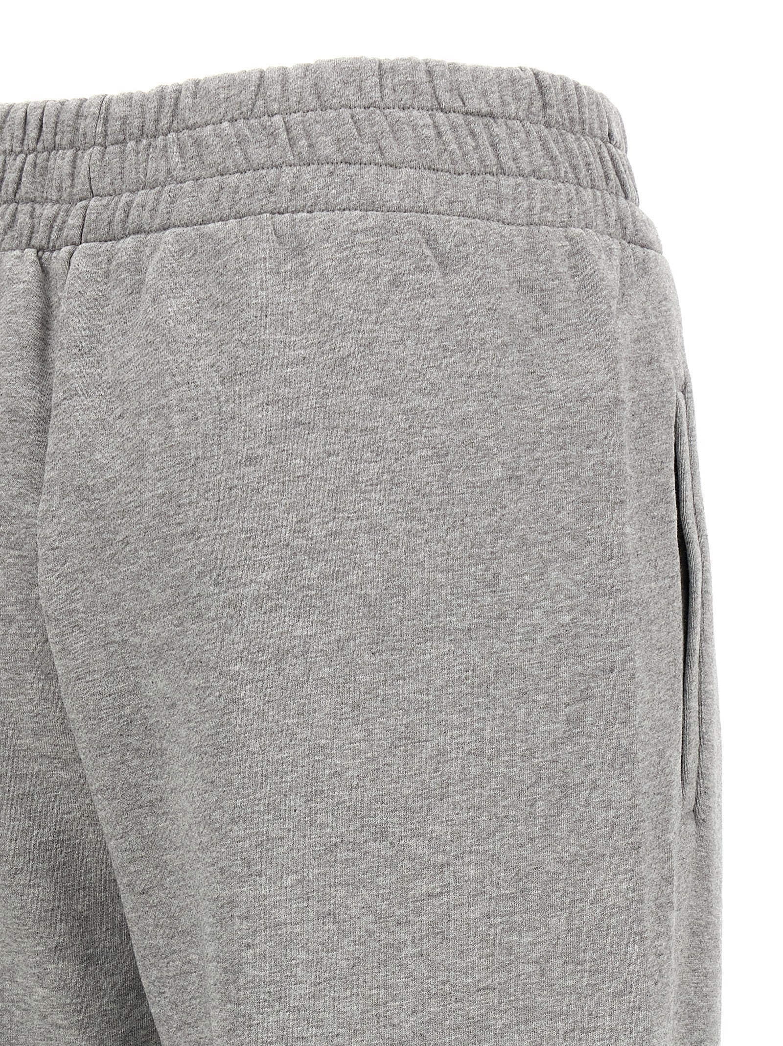 Off-White Graue Baumwoll-Jogginghose (Sporthose)