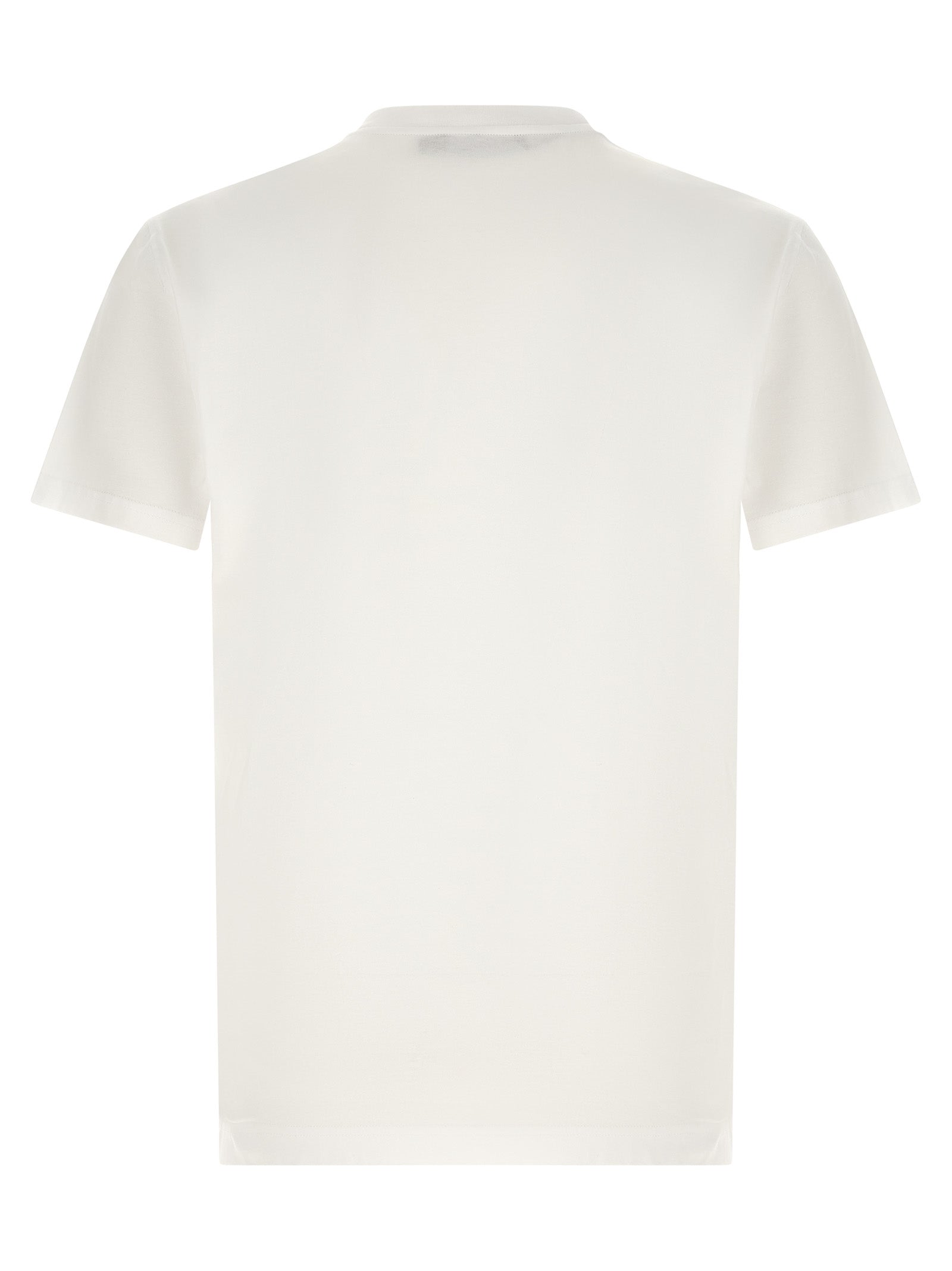Dolce & Gabbana Weißes Baumwoll-T-Shirt
