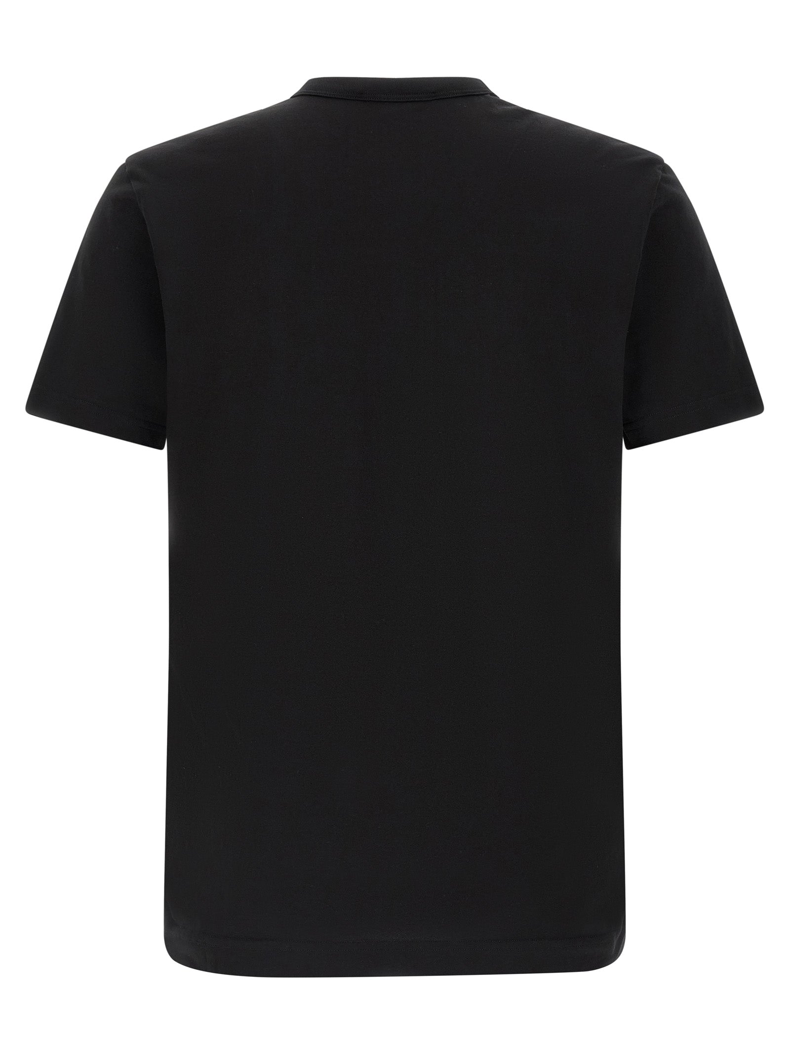Dolce & Gabbana Schwarzes Baumwoll-T-Shirt