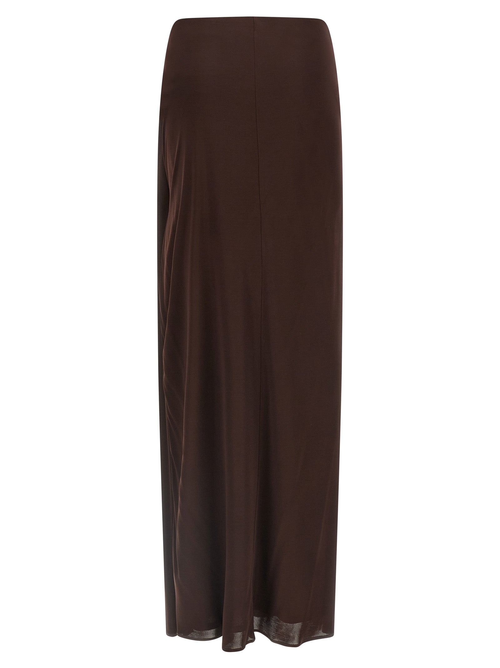 Elisabetta Franchi Brauner Minirock aus Viskose
