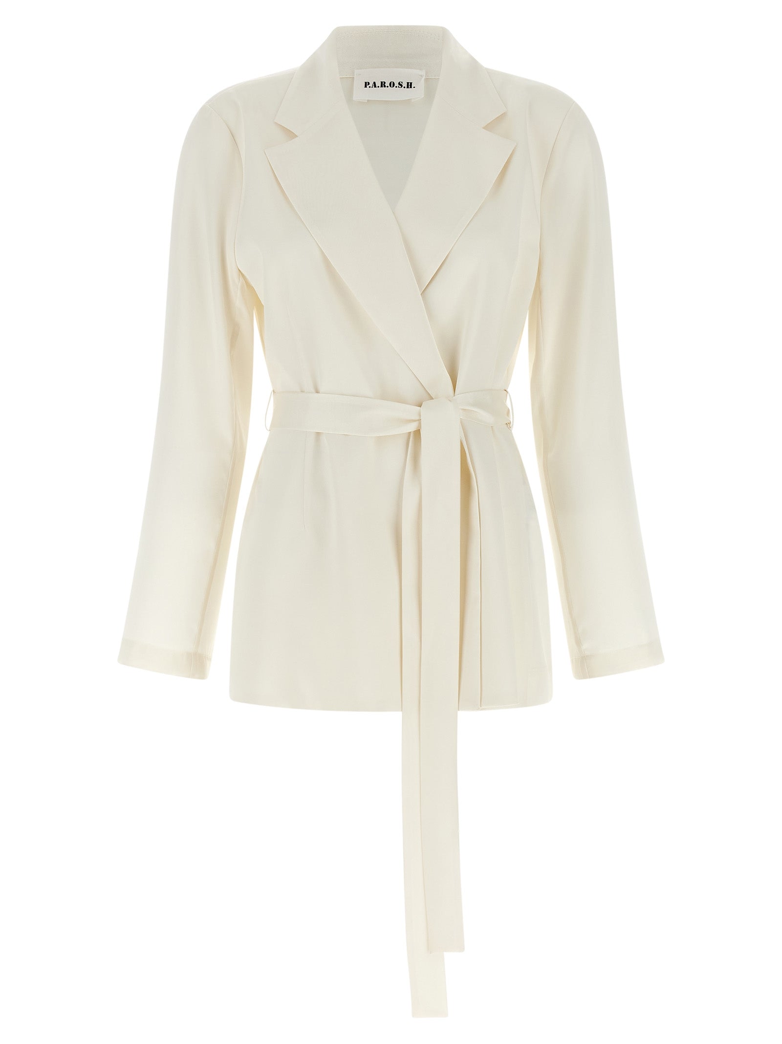 P.A.R.O.S.H. Weißer Blazer aus Polyester
