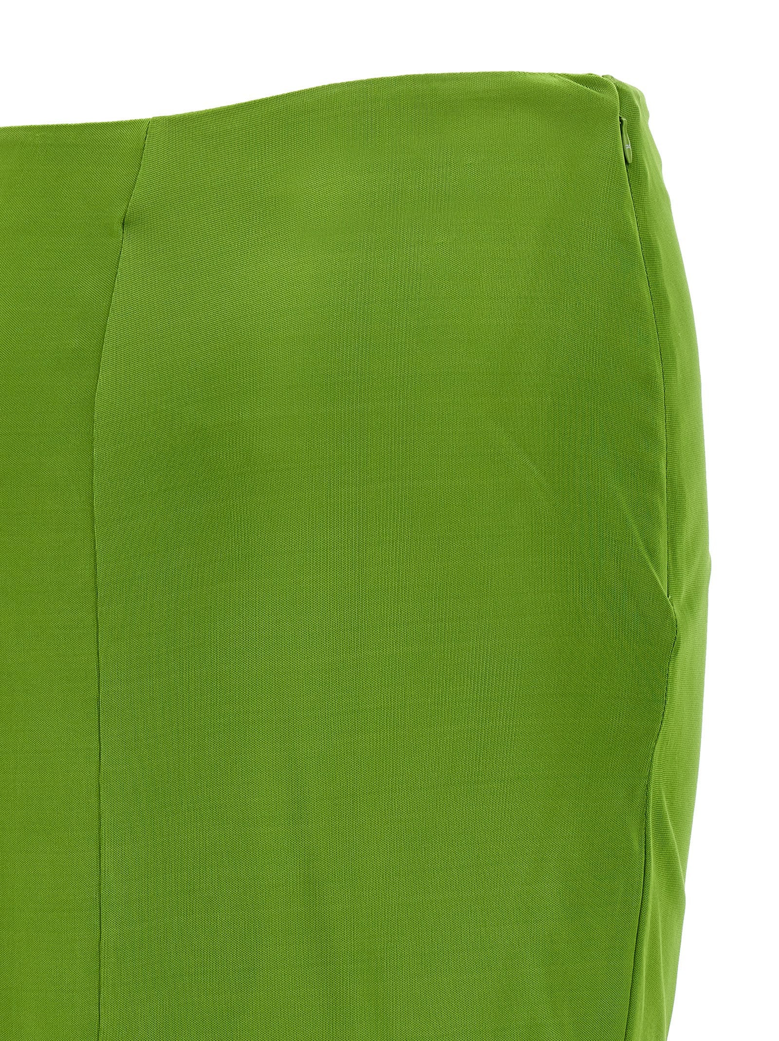 Elisabetta Franchi Minirock aus Viskose in Bicolor-Optik