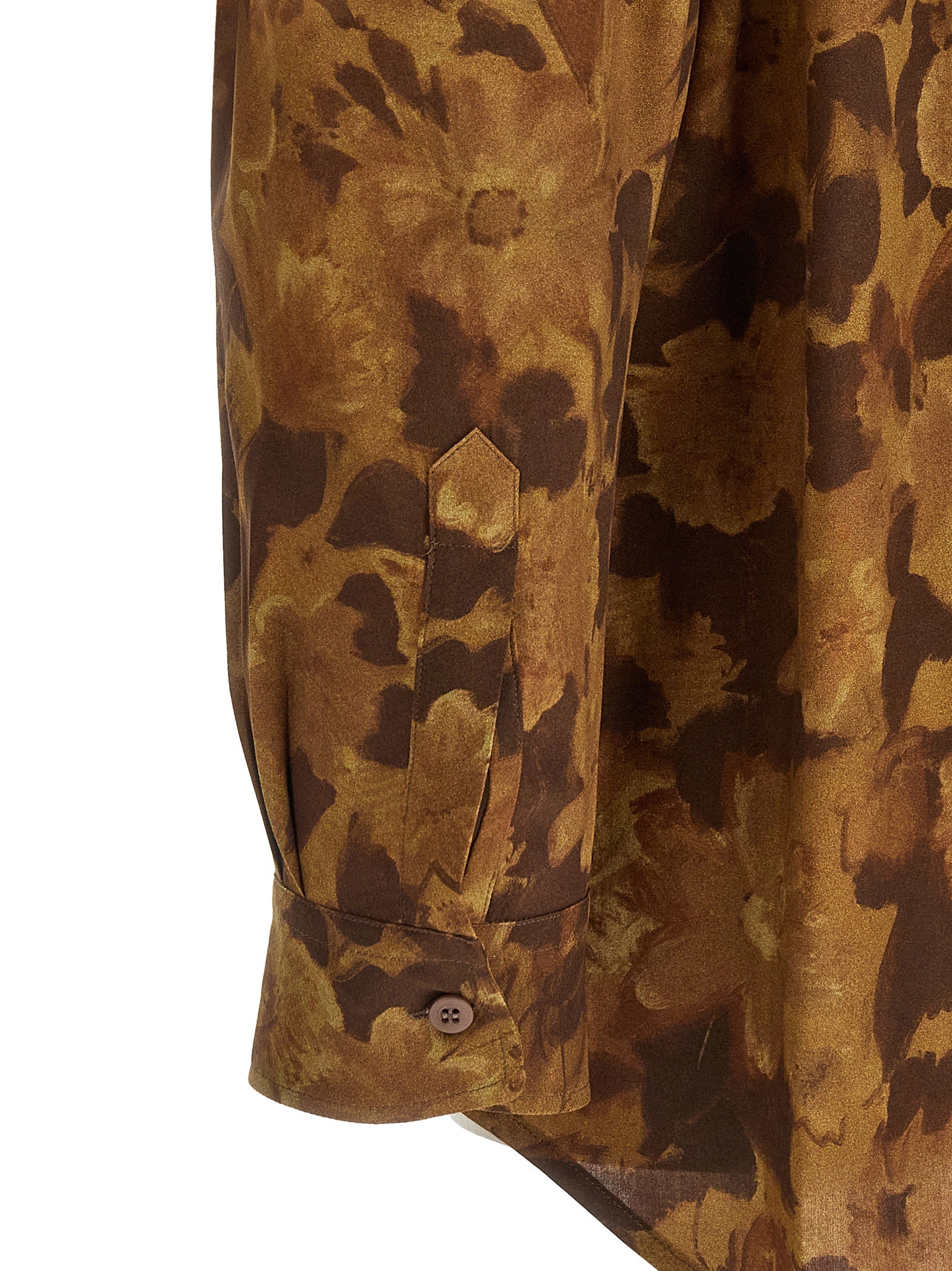 Magliano Braune Viskose-Bluse