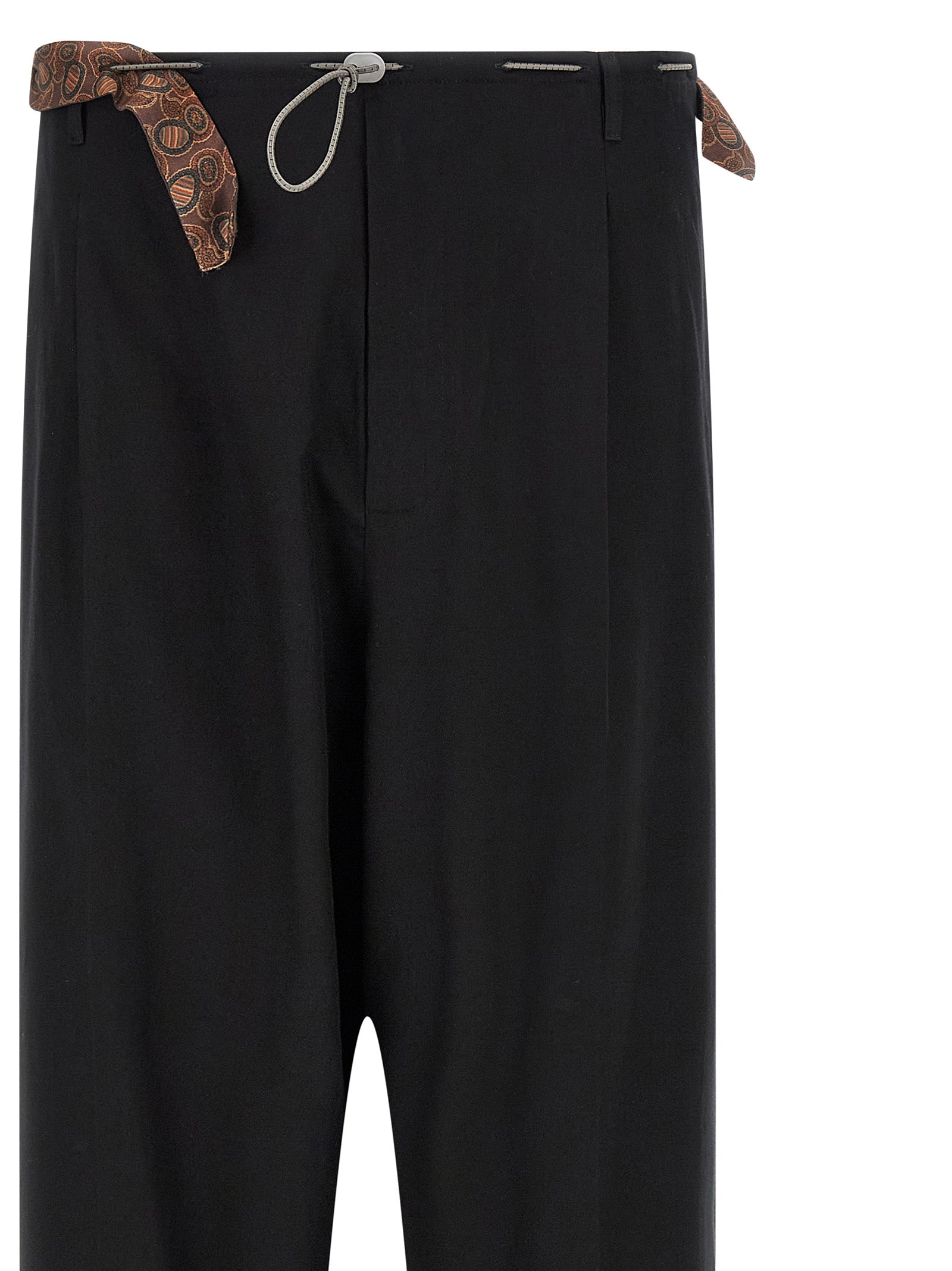 Magliano Schwarze Baumwoll-Freizeithose