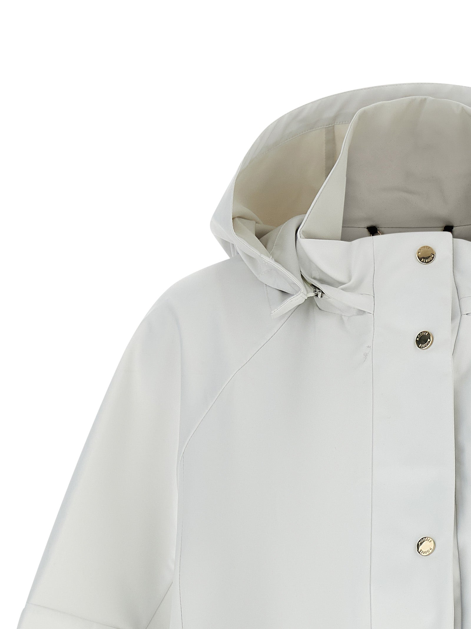 MooRER Beige Polyester Shell Jacke