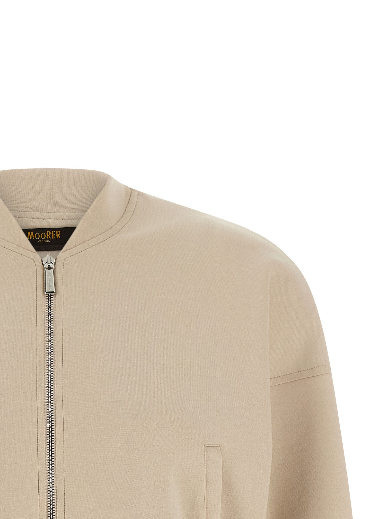 MooRER Beige Baumwoll-Sweatshirt