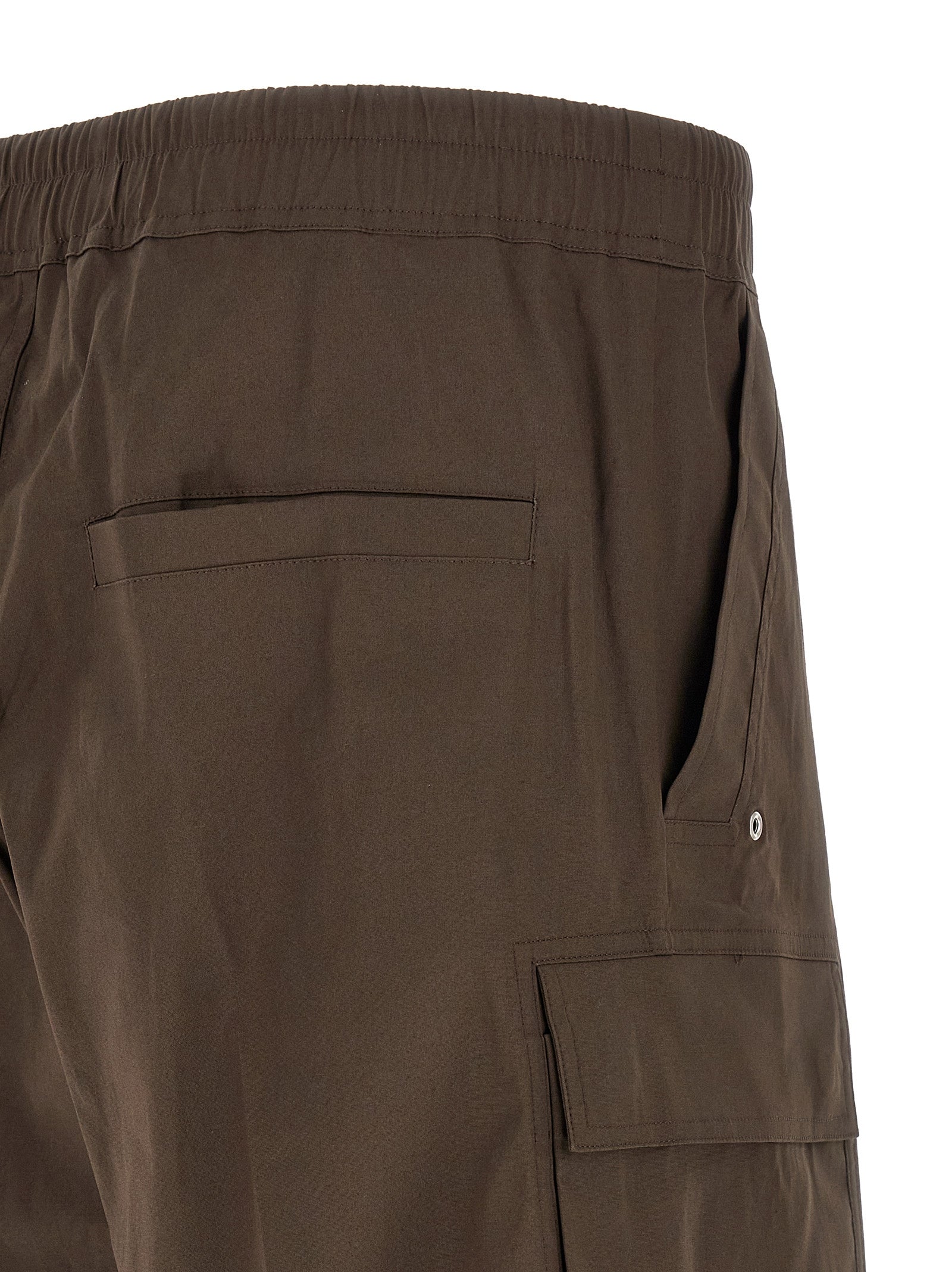 Rick Owens Braune Cargohose aus Baumwolle