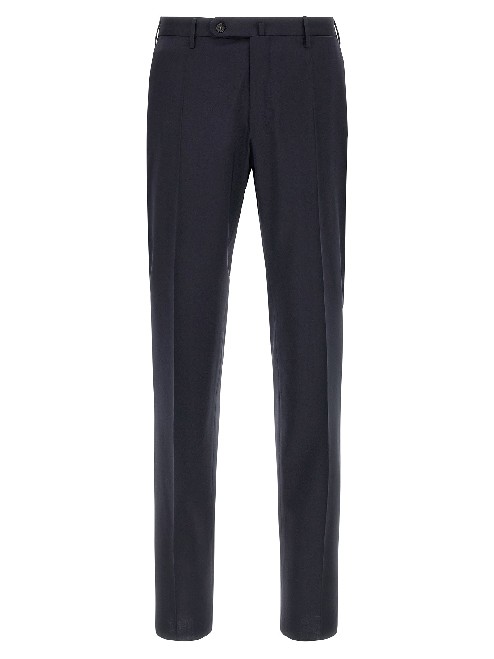 Incotex Blaue Hose aus reiner Schurwolle