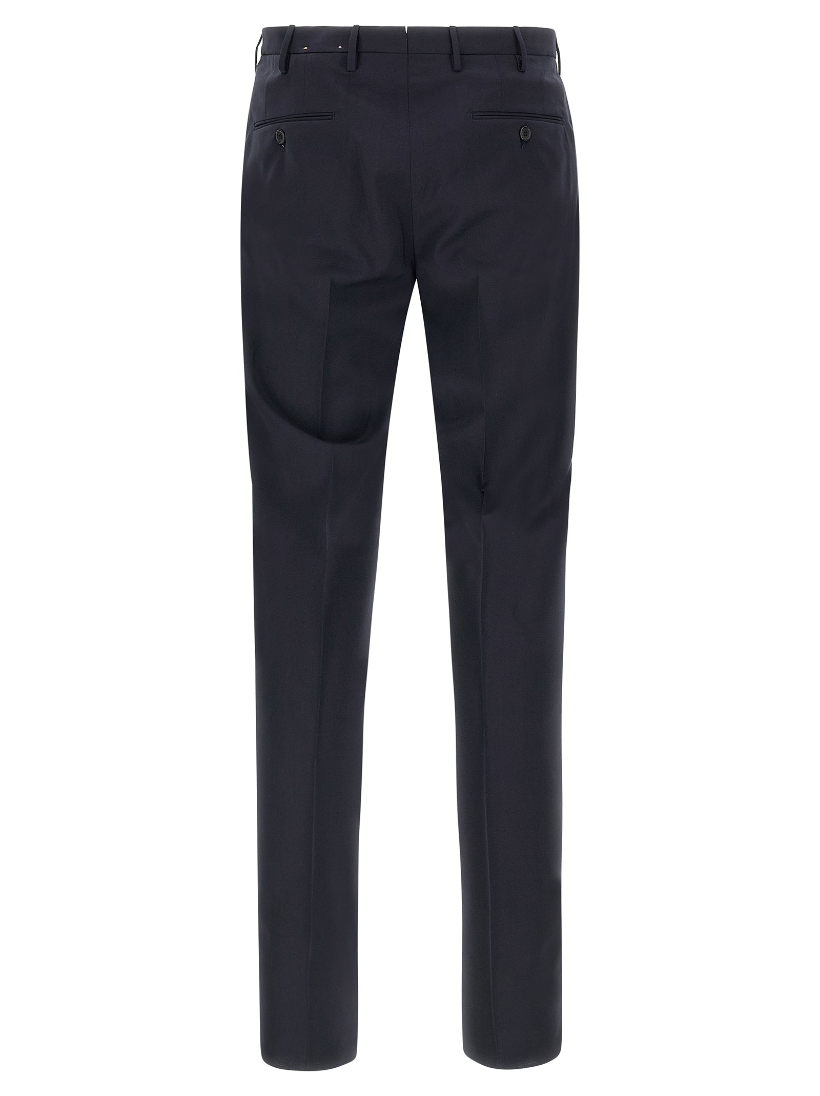 Incotex Blaue Hose aus reiner Schurwolle