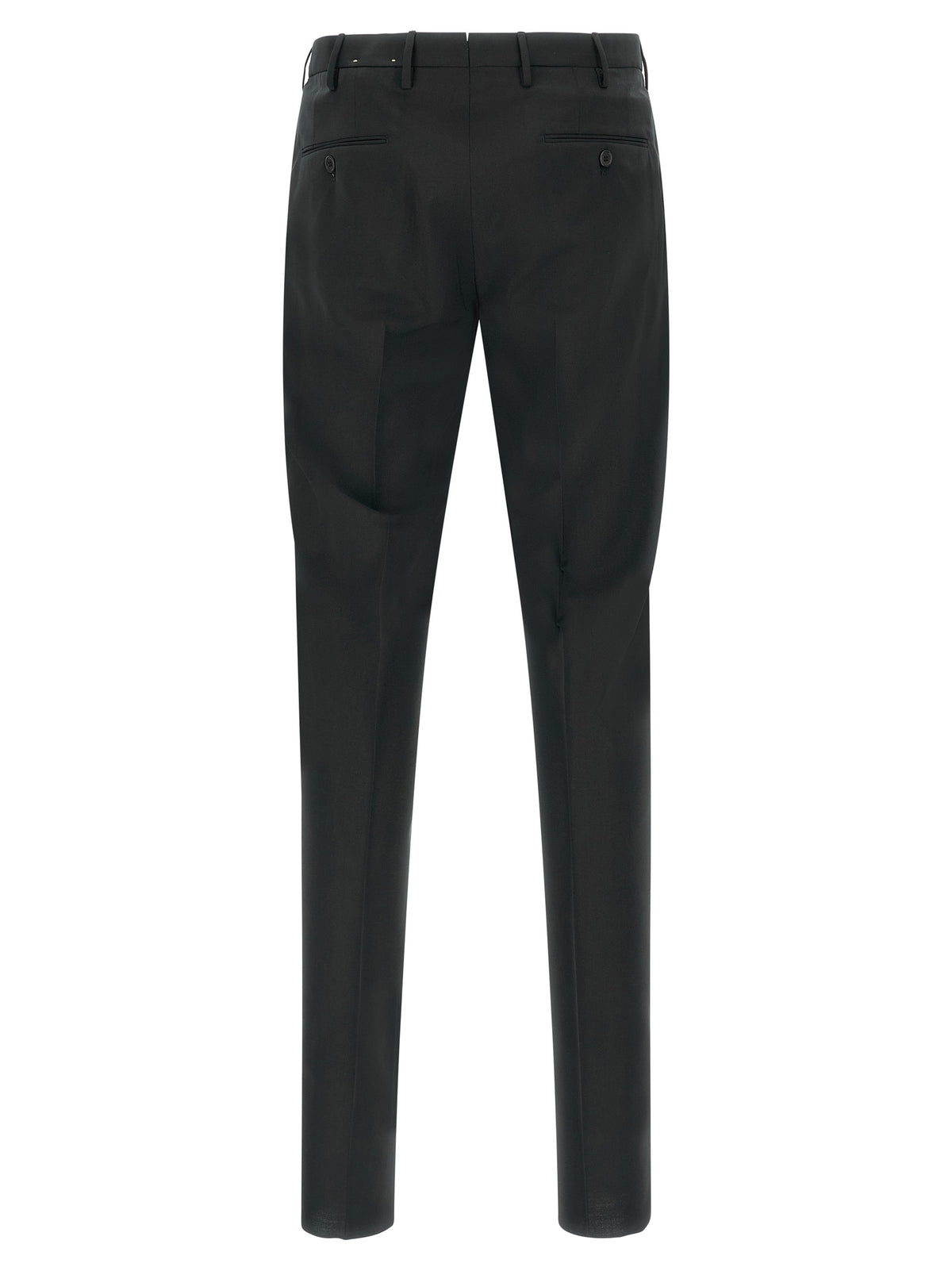 Incotex Schwarze Hose aus reiner Schurwolle