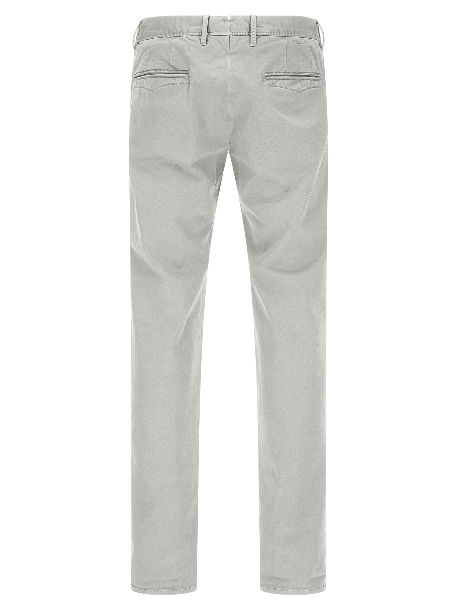 Incotex Graue Baumwoll-Freizeithose
