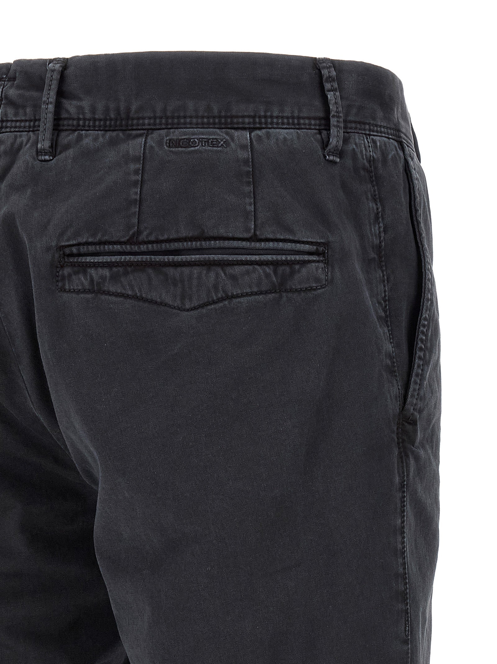 Incotex Blaue Baumwoll-Freizeithose