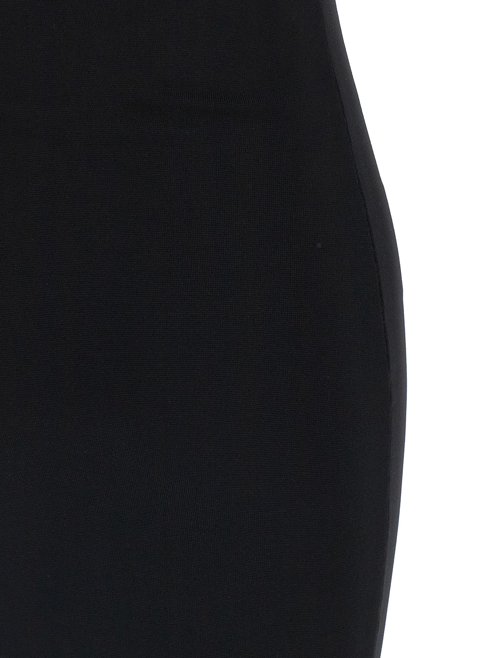 Entire Studios Schwarzes Midikleid aus Viskose