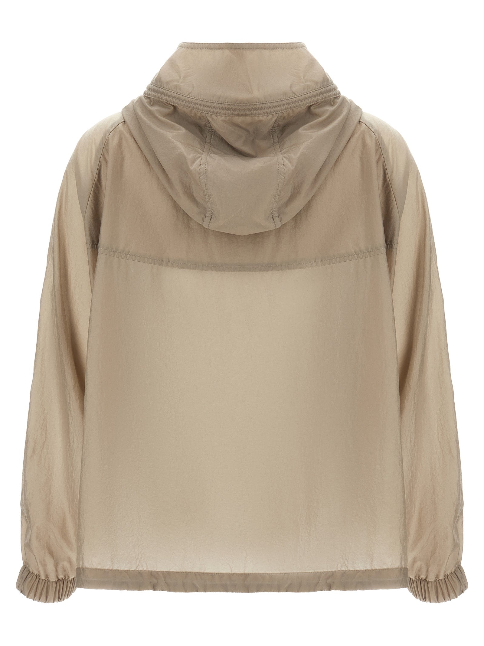 MooRER Beige Polyester Shell Jacke