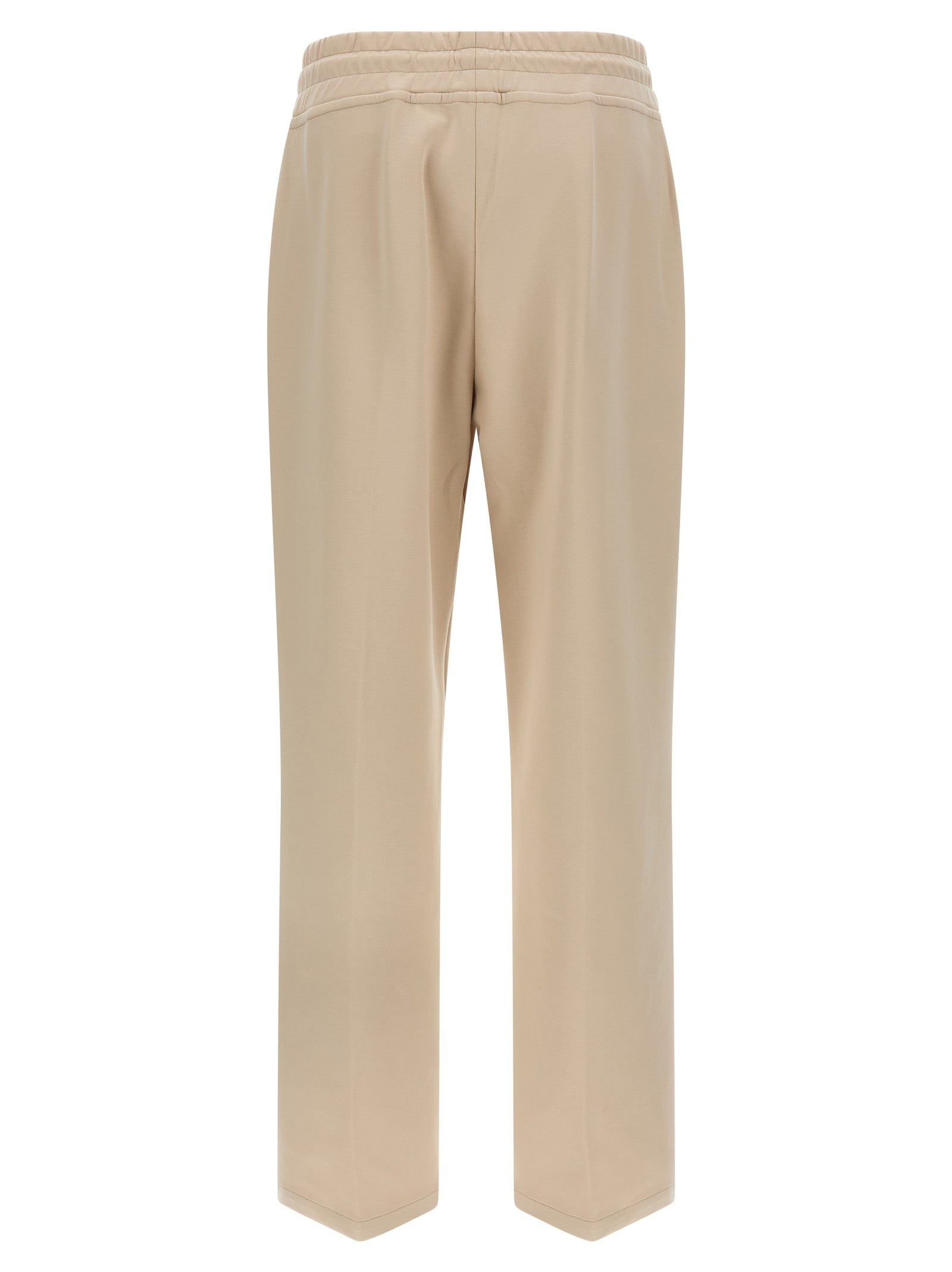 MooRER Beige Baumwoll-Jogginghose (Trainingshose)