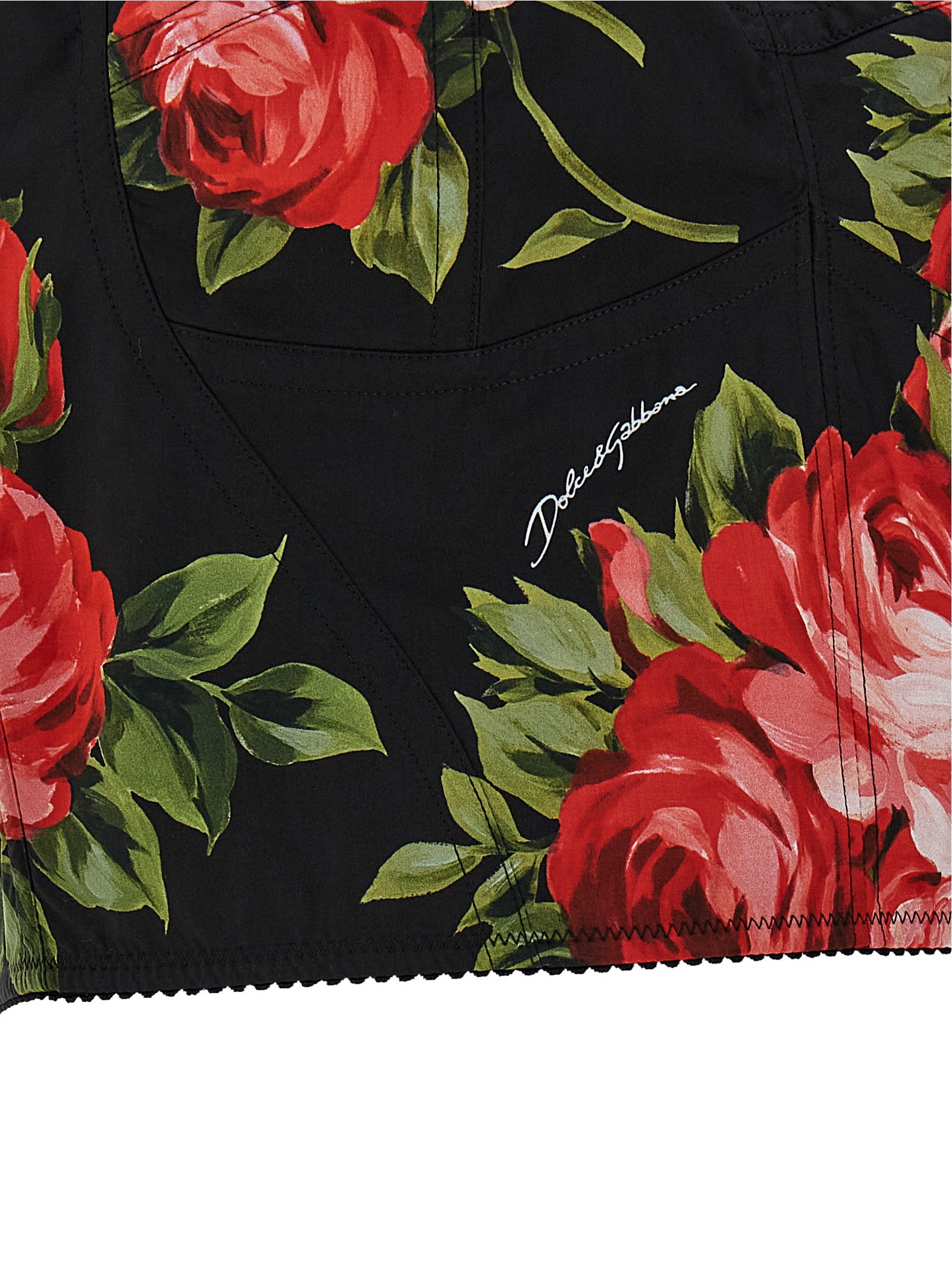 Dolce & Gabbana Schwarze Baumwoll-Tanktops