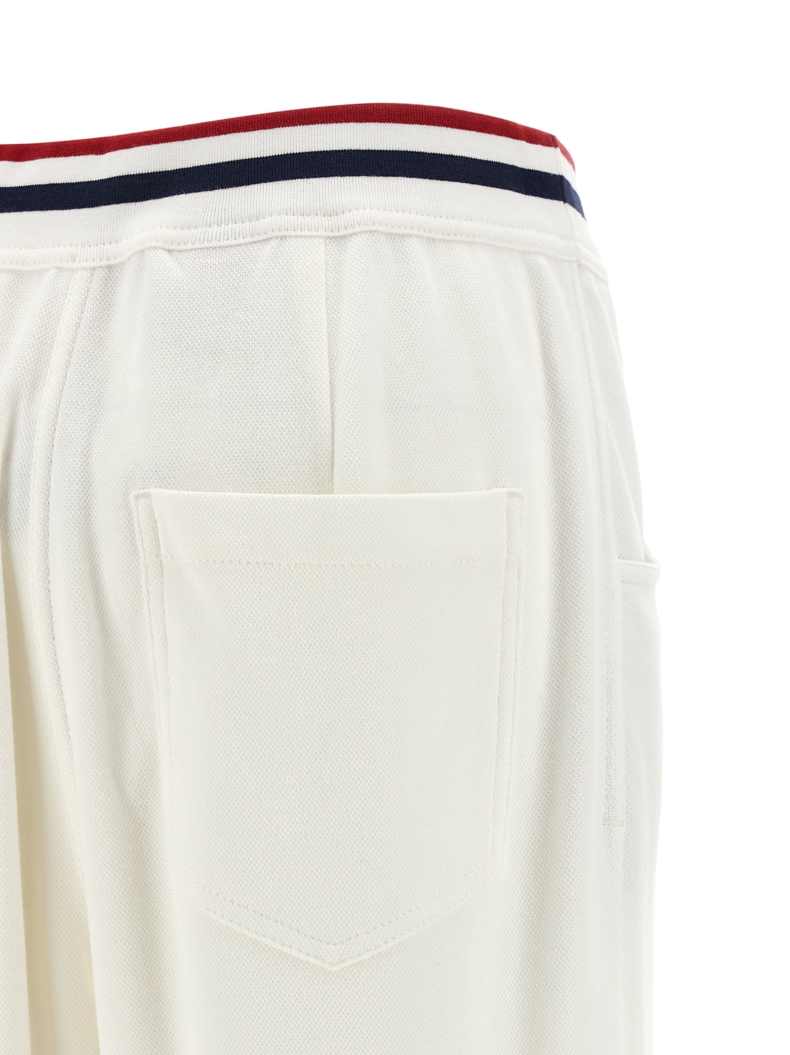 Brunello Cucinelli Weiße Baumwoll-Jogginghose (Trainingshose)