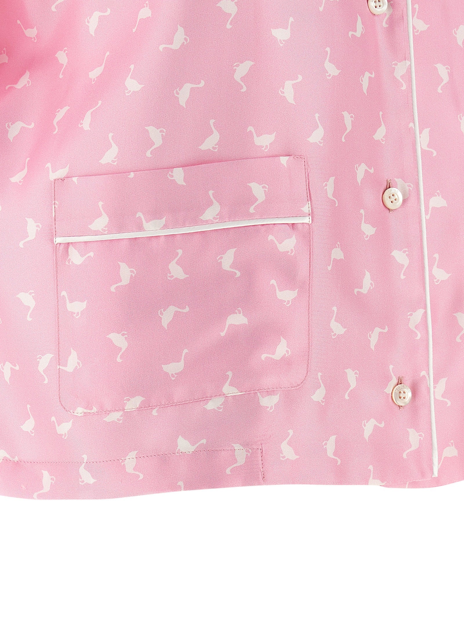 Moschino Mehrfarbige Seidenbluse