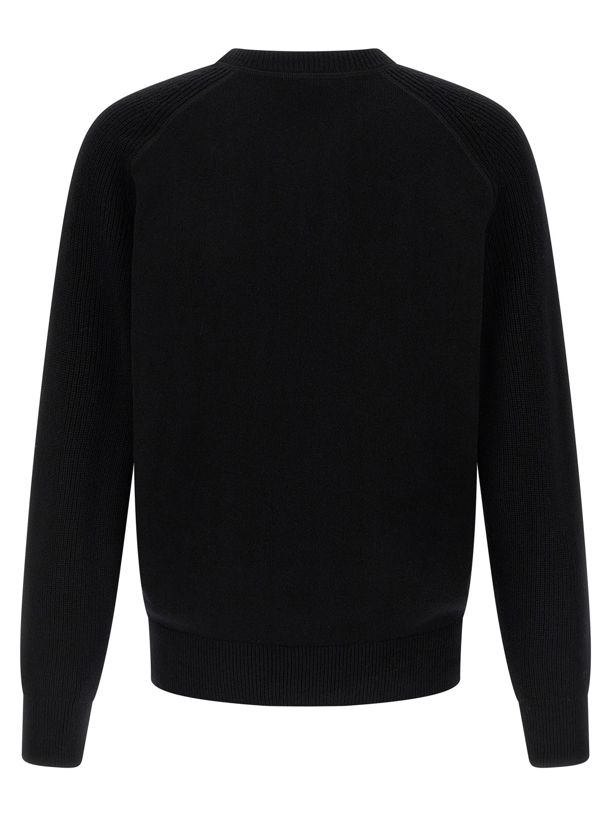Hugo Boss Schwarzer Cardigan aus Schurwolle