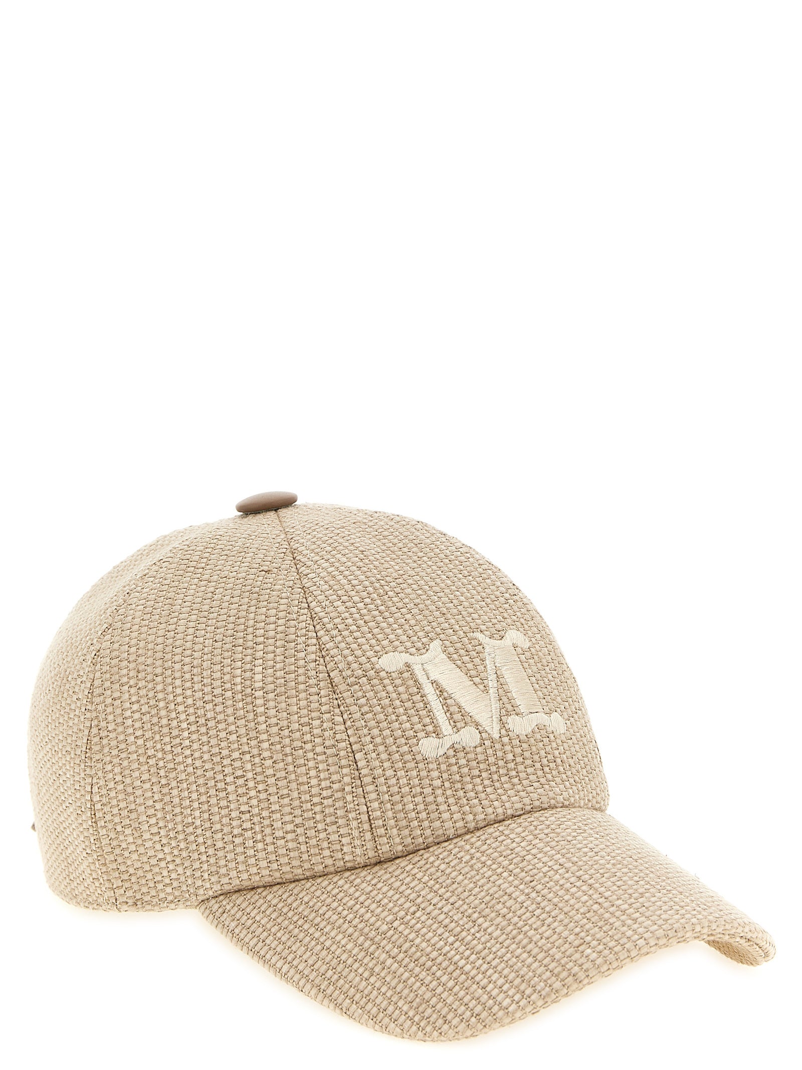 Max Mara Beige Baumwollkappe (Baseball Cap)