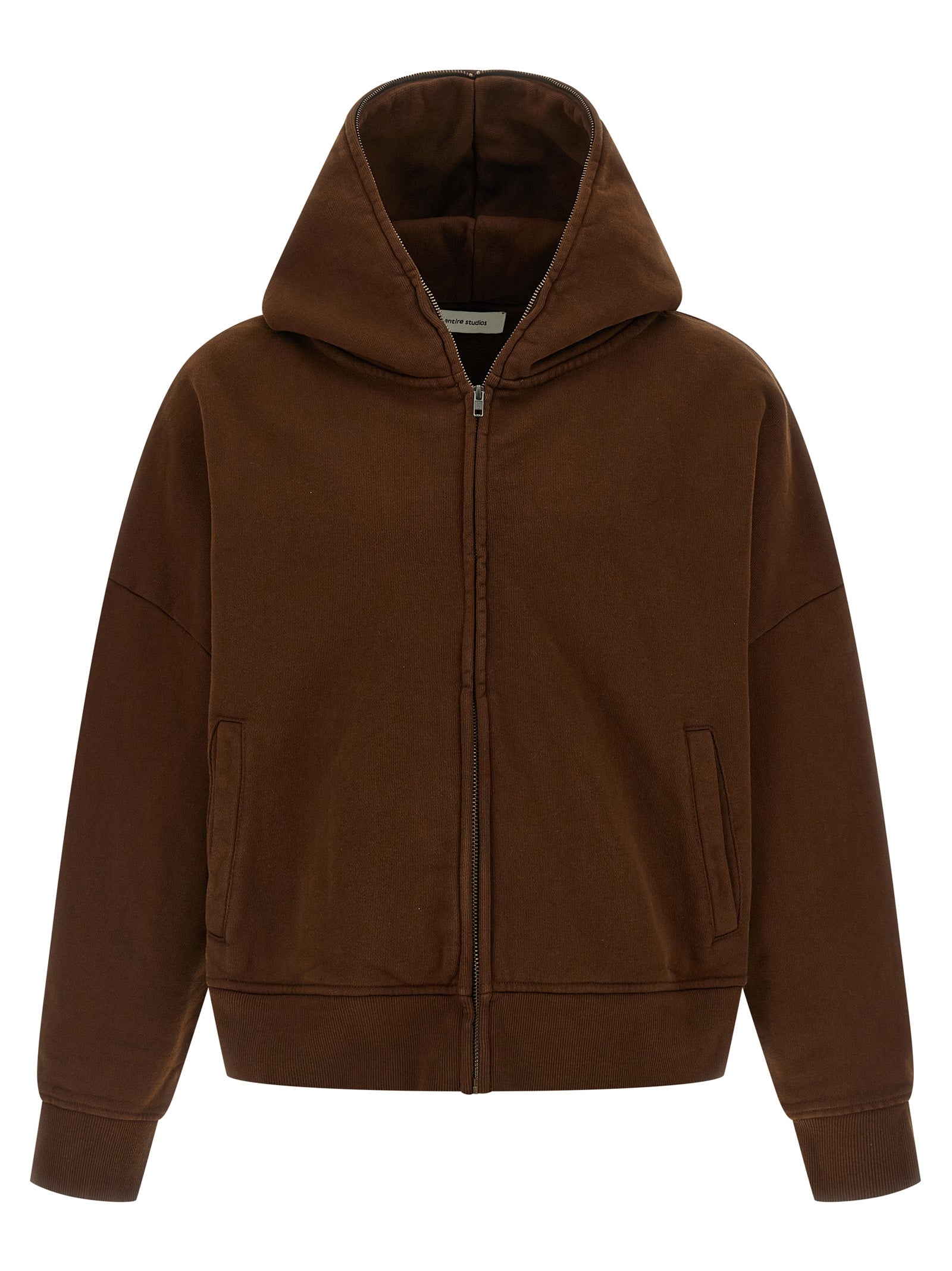 Entire Studios Brauner Baumwoll-Sweatshirt
