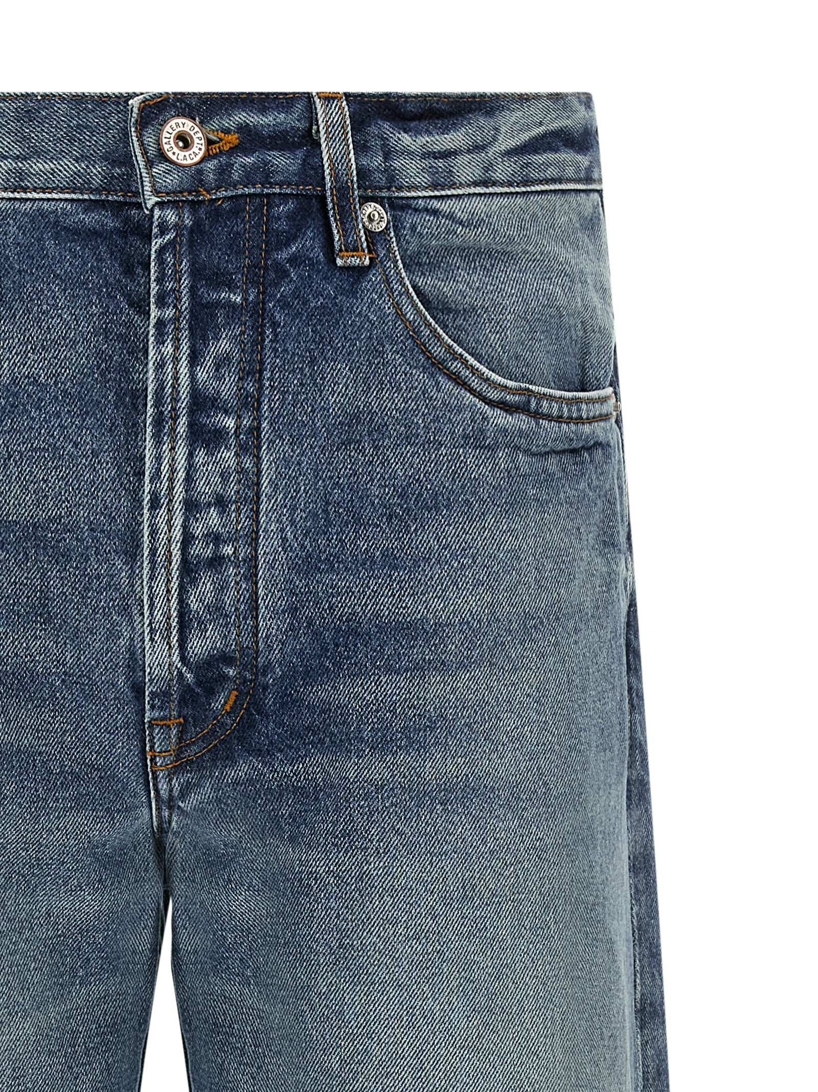 GALLERY DEPT. Blaue Baumwolljeans Denim