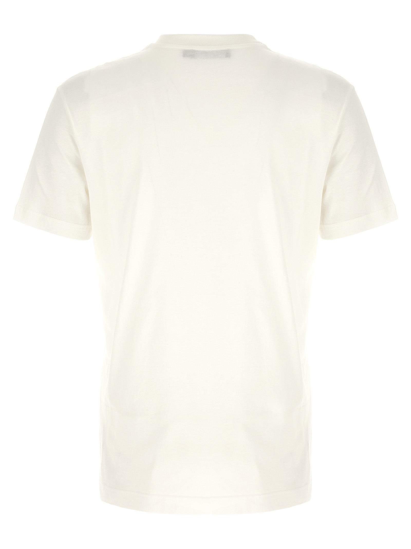 Dolce & Gabbana Weißes Baumwoll-T-Shirt