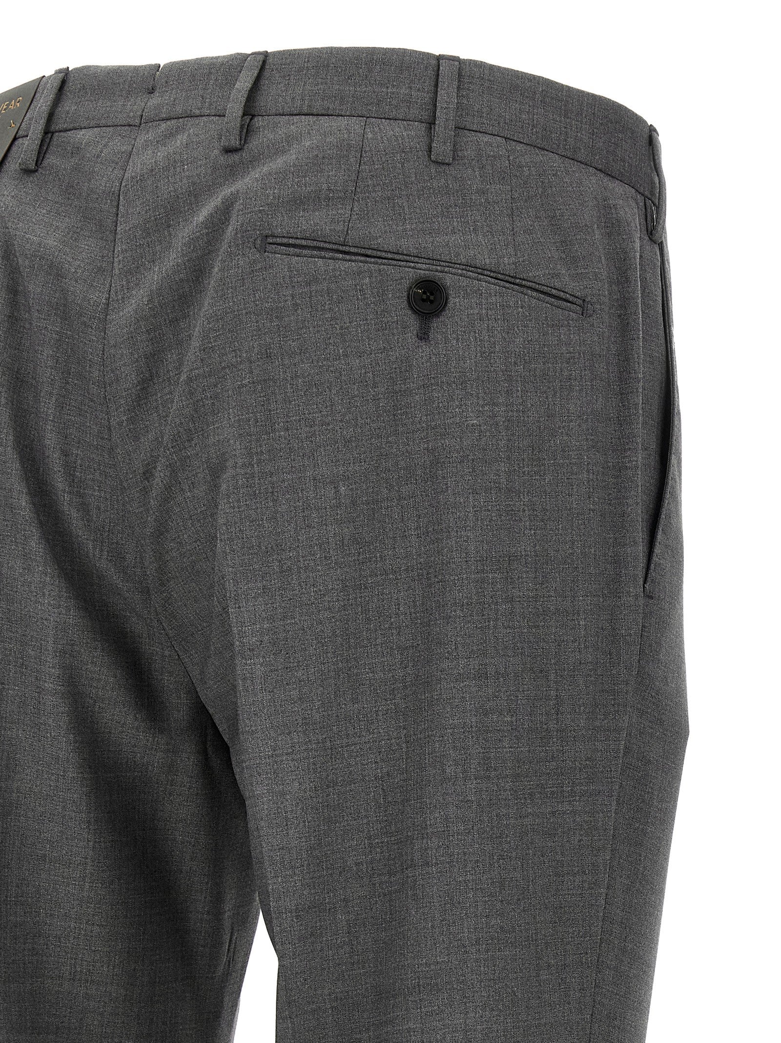 Incotex Graue Hose aus reiner Schurwolle