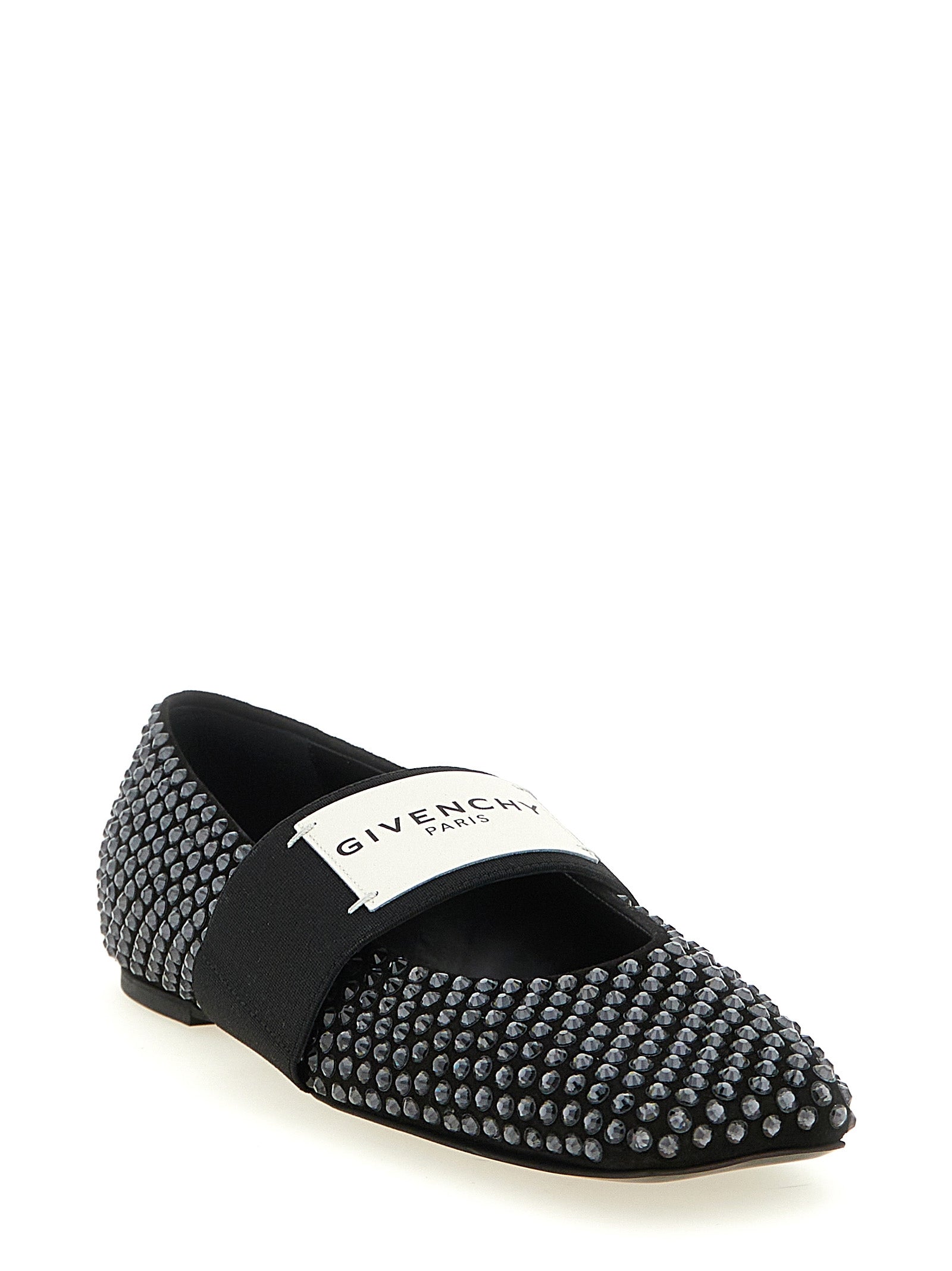 Givenchy Schwarze Ballerinas aus Kalbsleder